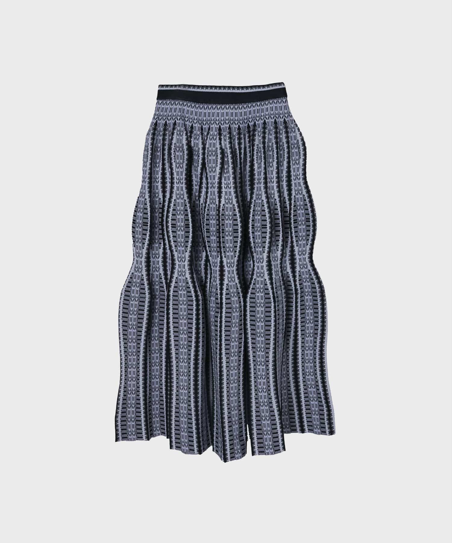 Lantern Knitted Volume Skirt