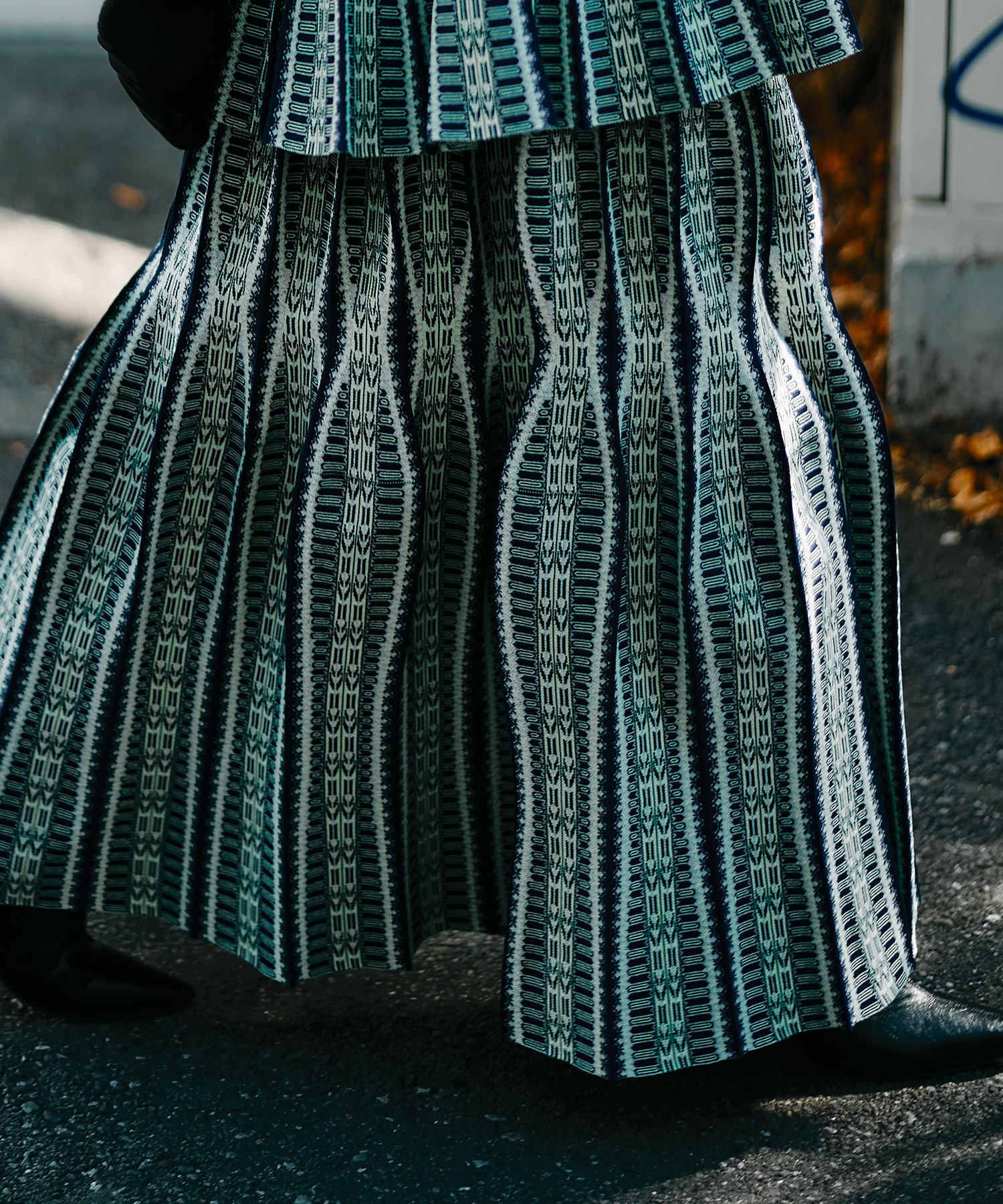 Lantern Knitted Volume Skirt