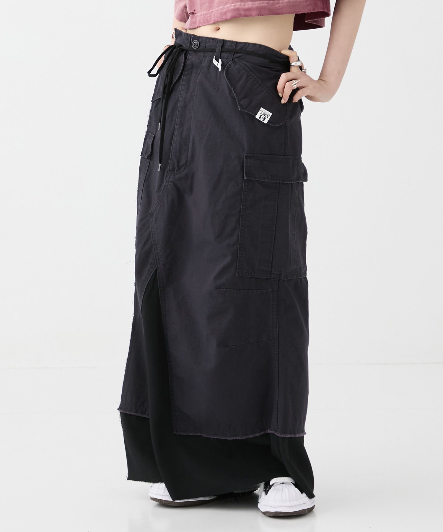 CARGO PNTS PASTED SKIRT