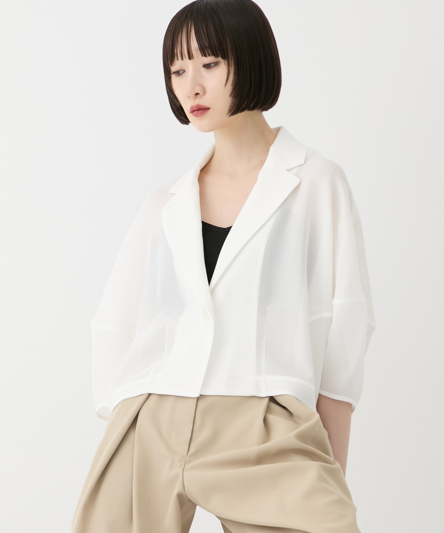 別注MESH LANTERN JACKET