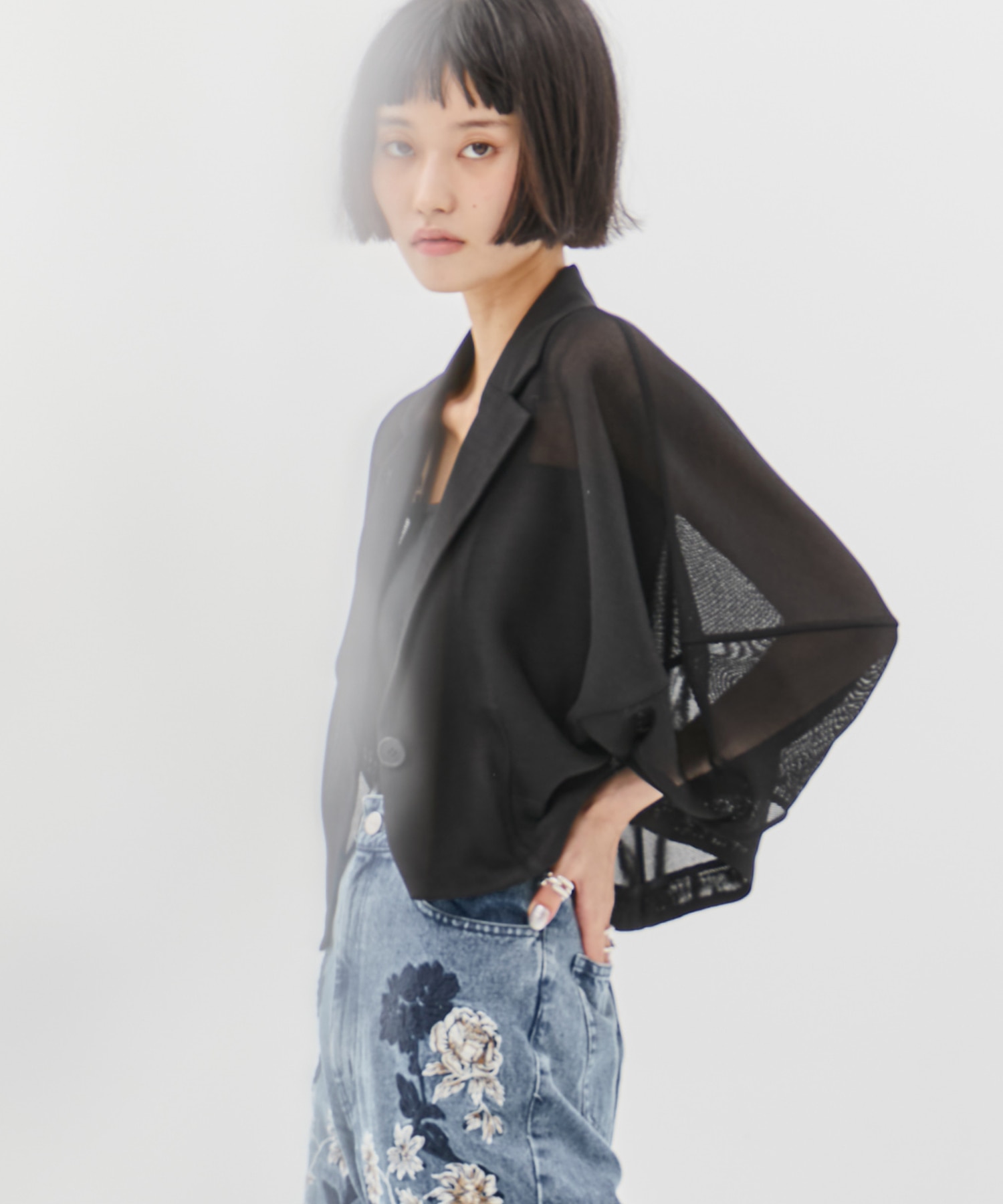 別注MESH LANTERN JACKET