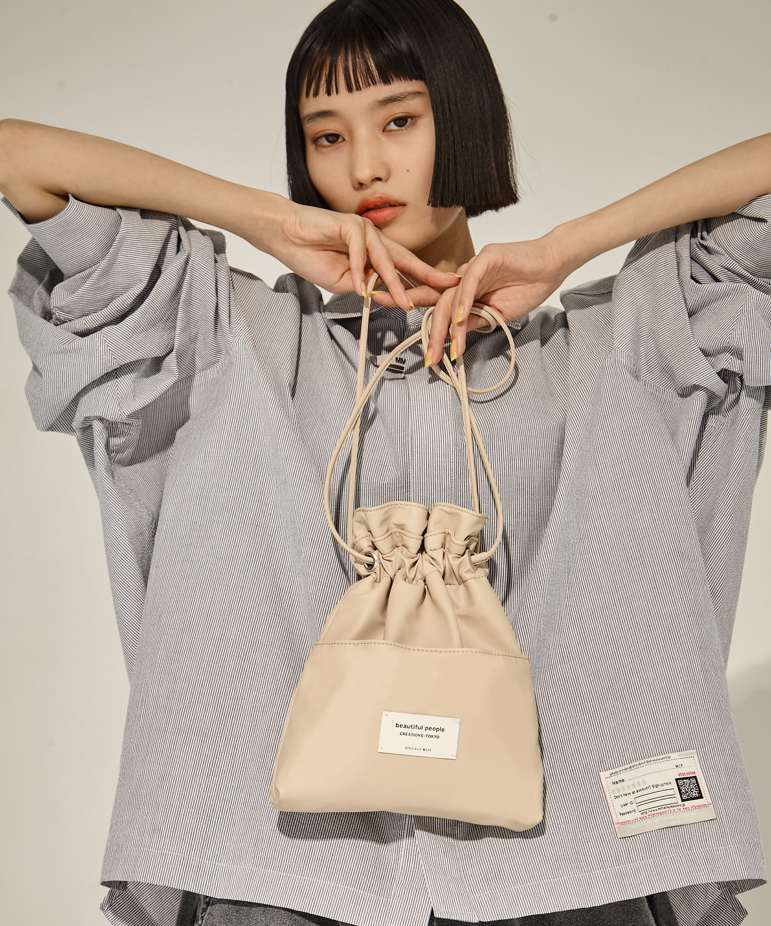 別注2wayショルダー巾着バッグ
