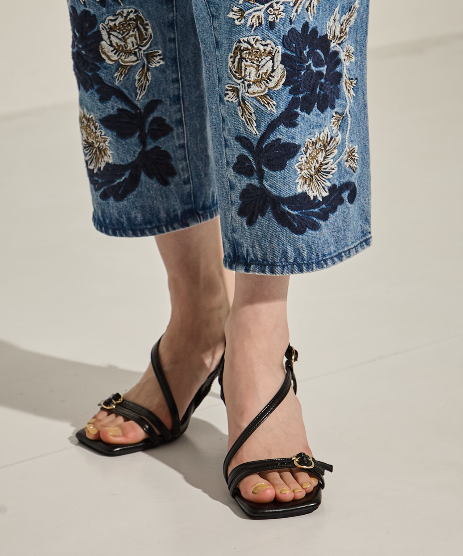 Multi Adjust Strap Sandals