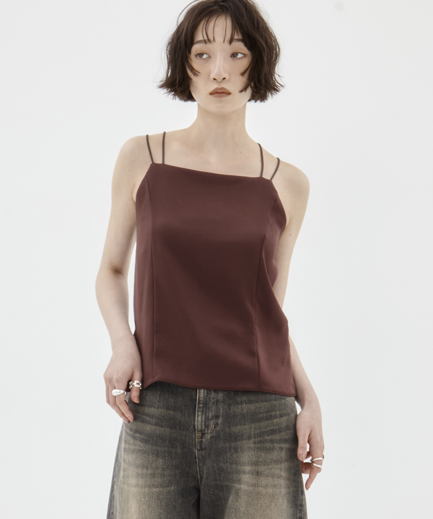 Stretch Satin Camisole