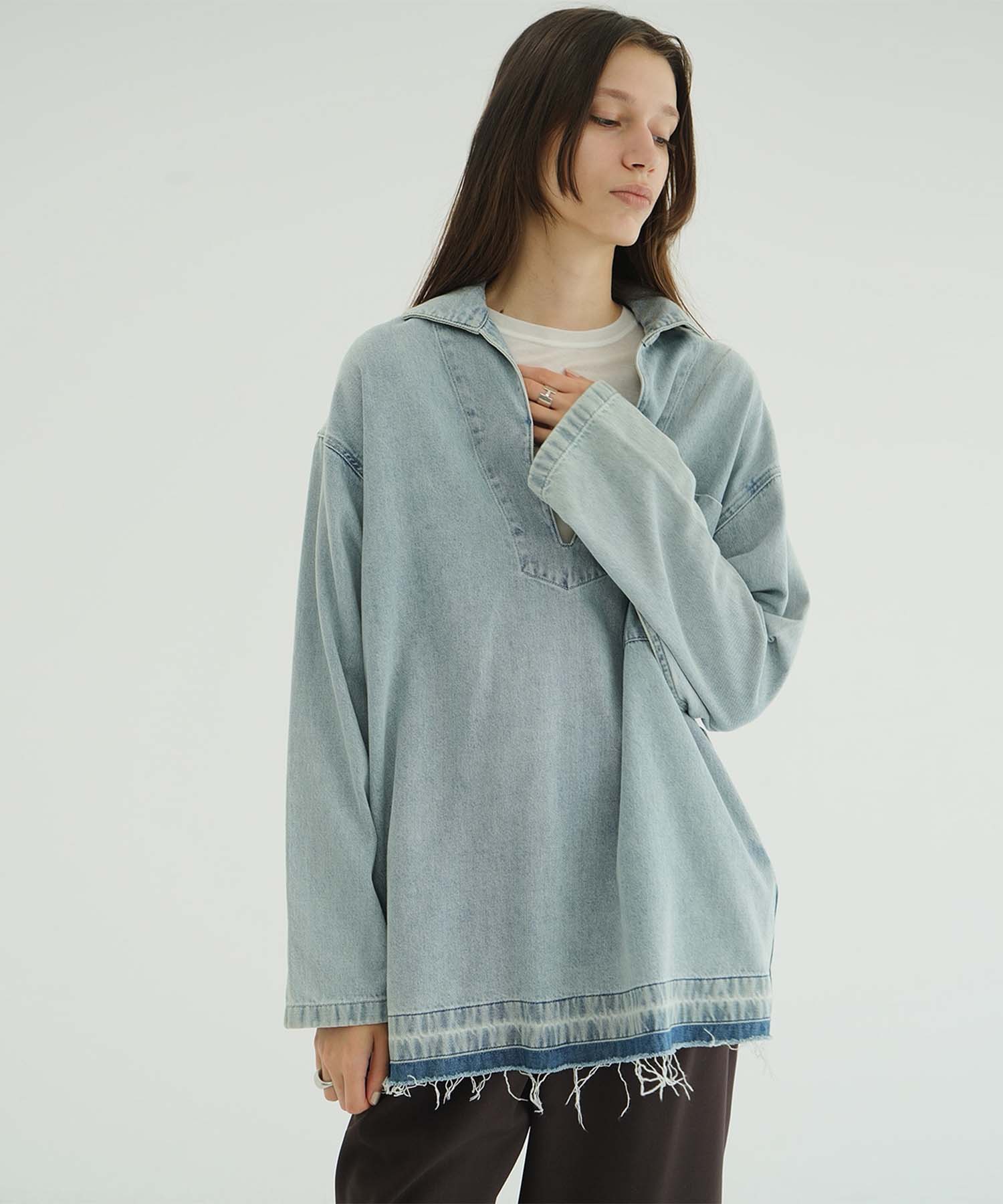 DENIM OVER SKIPPER SHIRTS