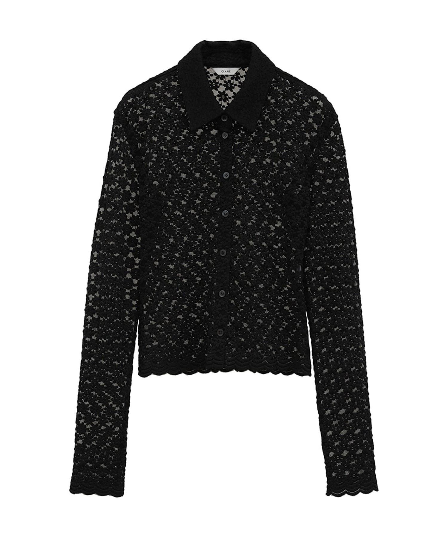 3D FLOWER LACE SHIRT