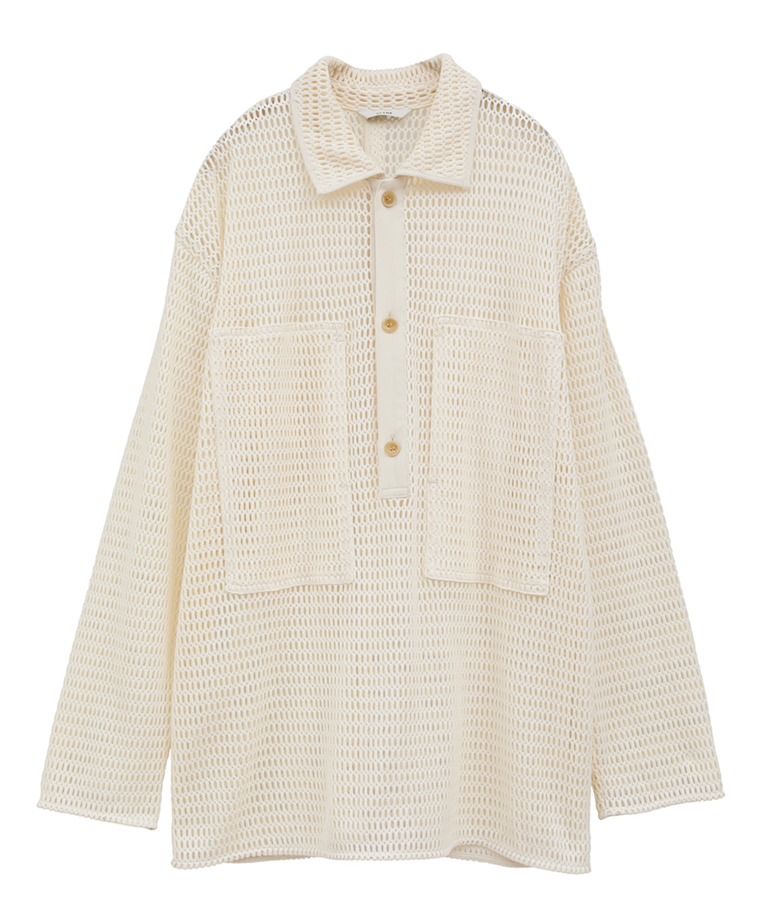 MESH POCKET OVER SHIRTS