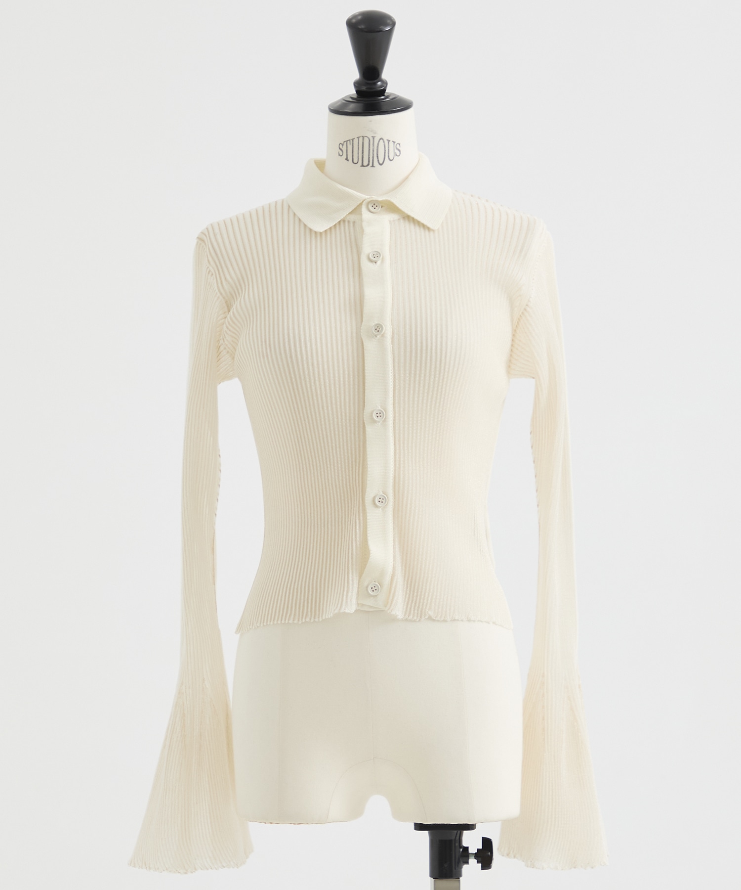 HYPHA LUCENT GLITTER SHIRT CARDIGAN