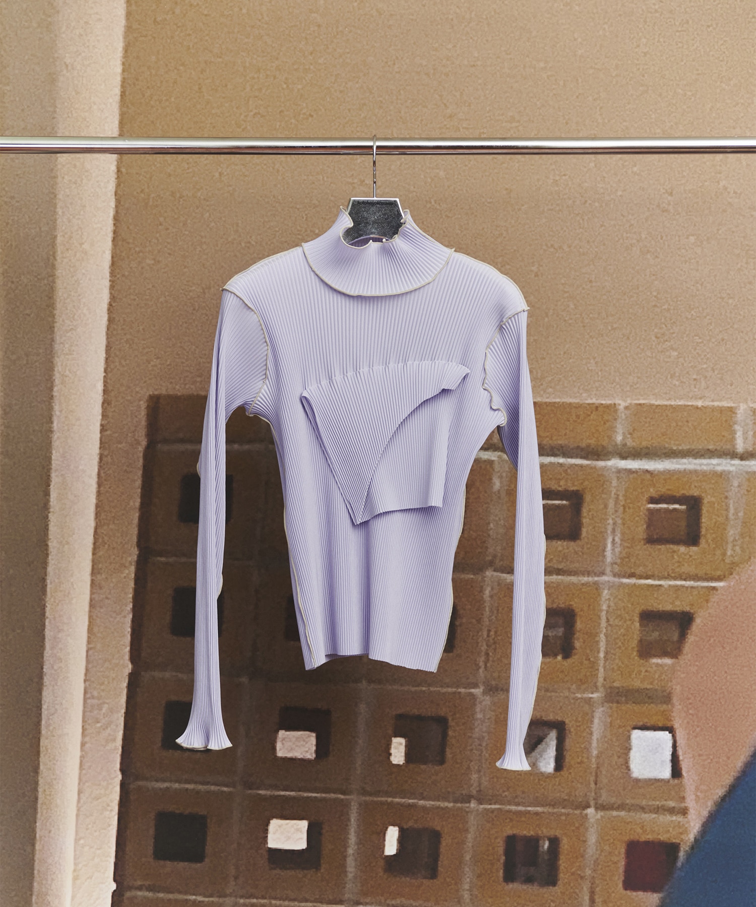 T*D* WAVE LONG SLEEVE TOP *HIGH NECK TYPE