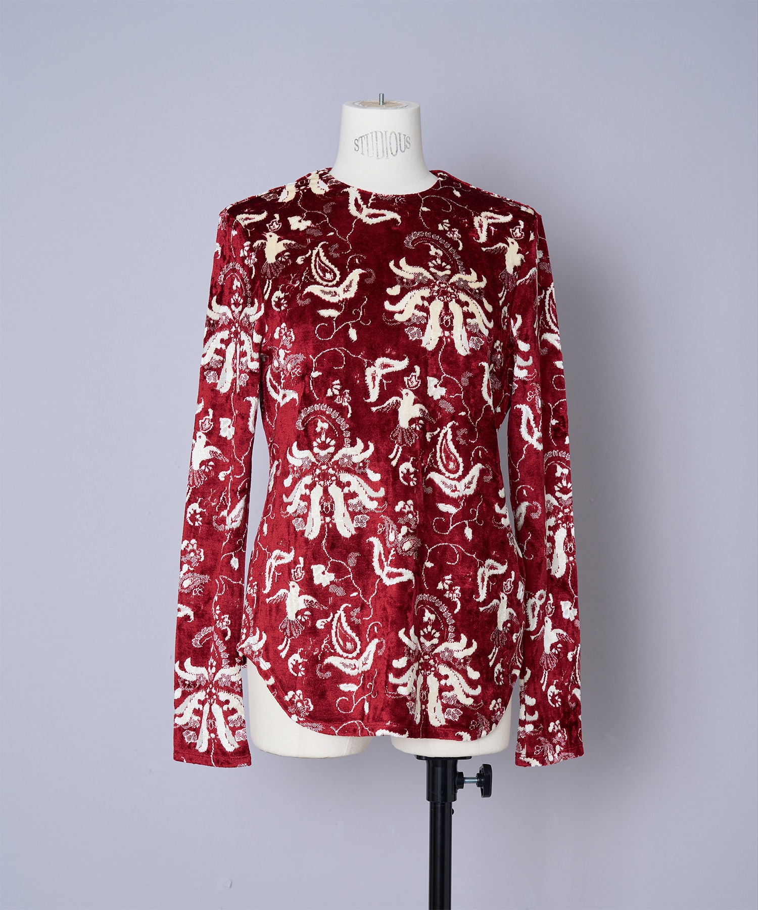 マメクロゴウチ mame すずらん刺繍 Tシャツ 初期アーカイブ