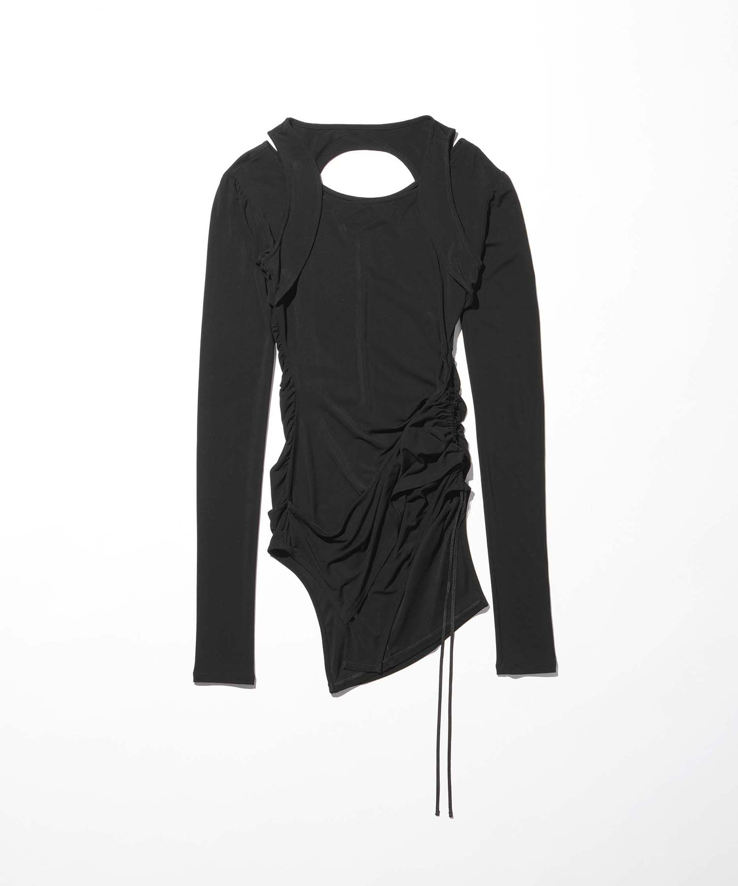 stretch layered long sleeve