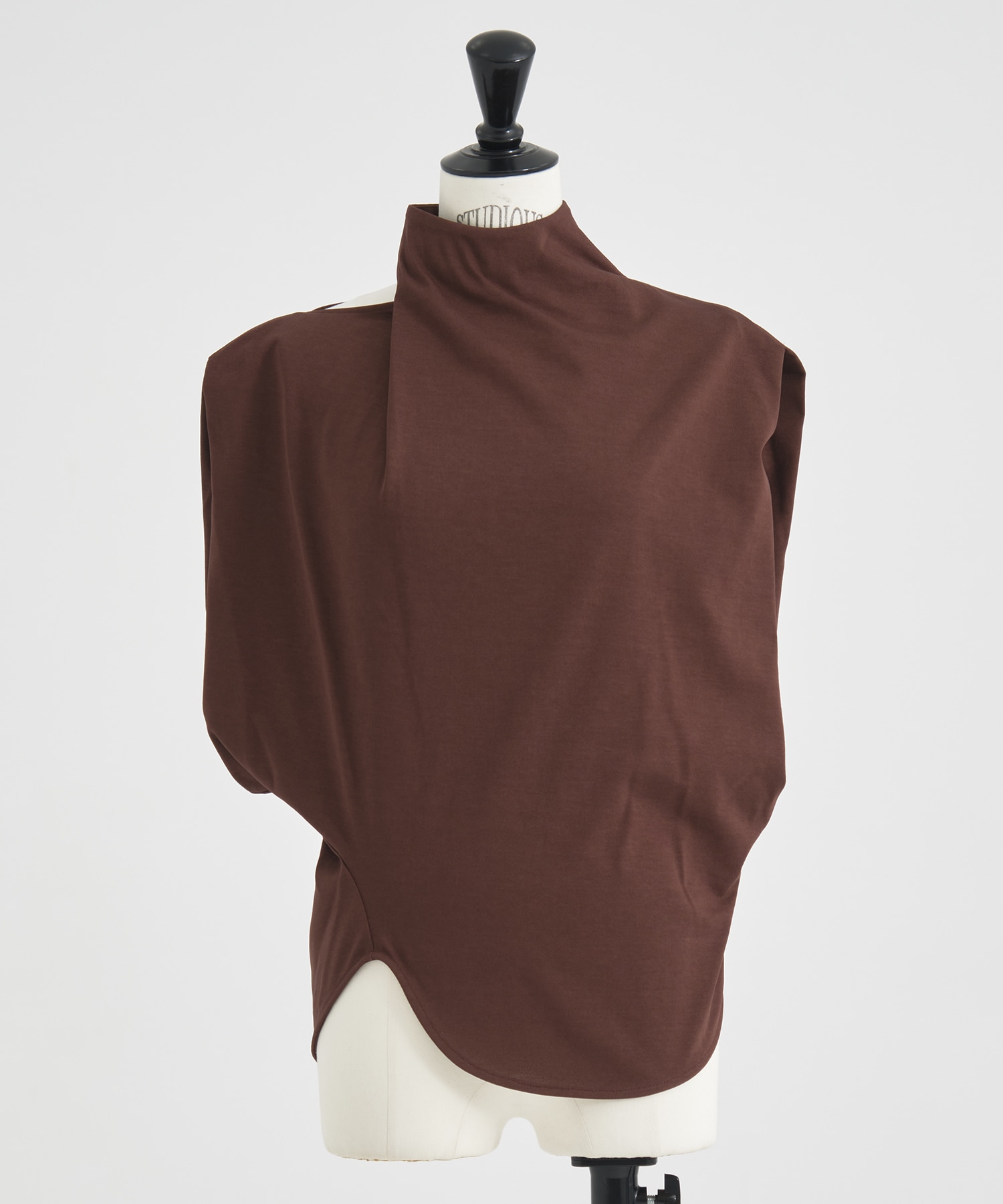 Cotton Jersey Asymmetry Top