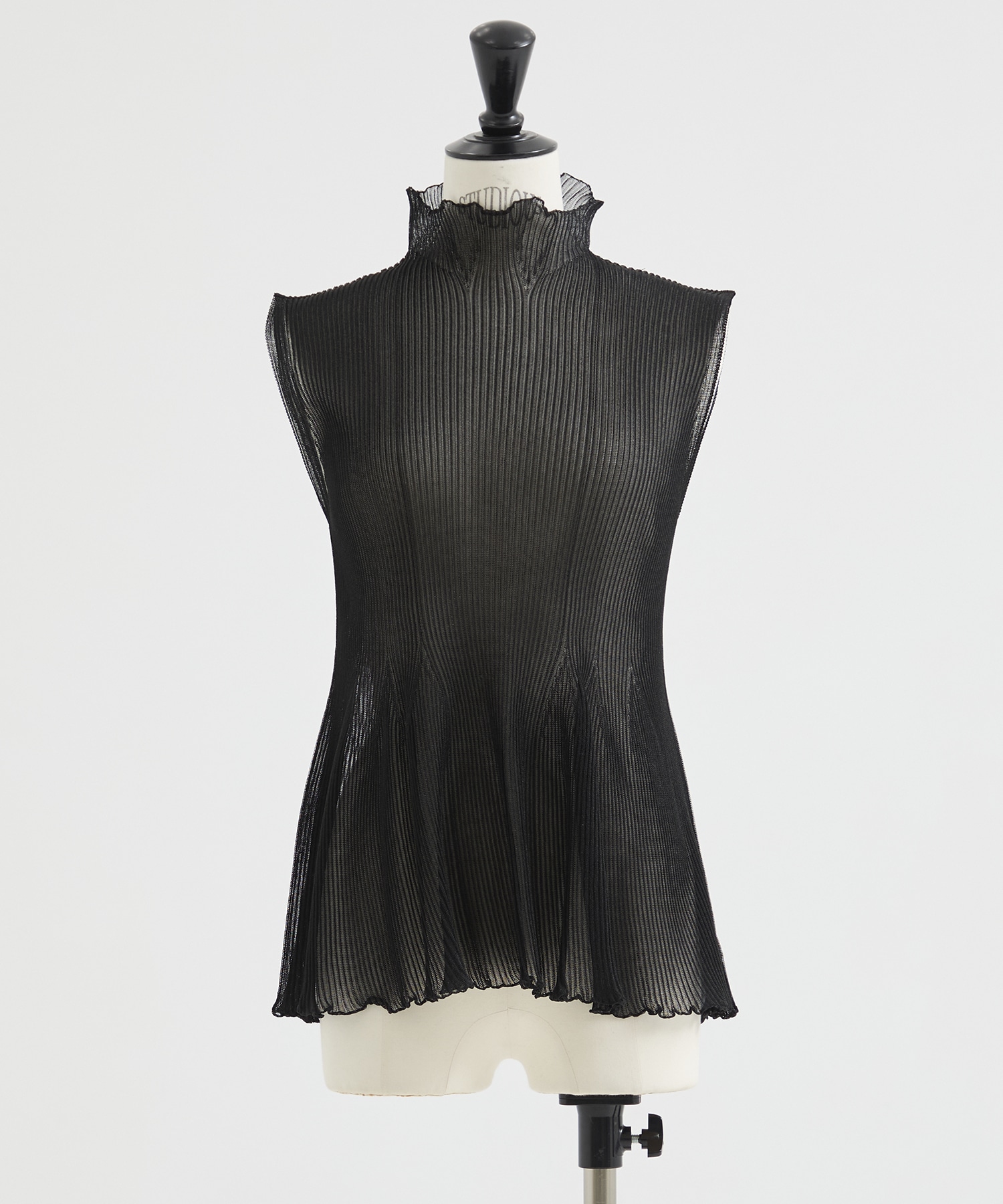 HYPHA LUCENT GLITTER SLEEVELESS TOP
