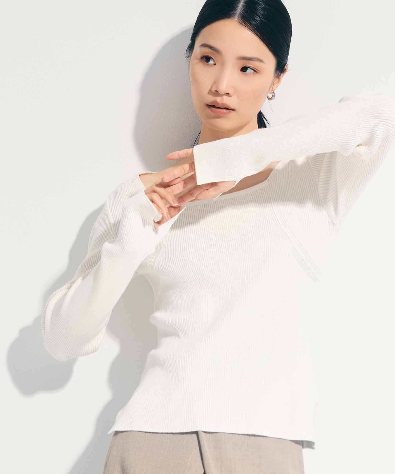 SQUARE RIB KNIT