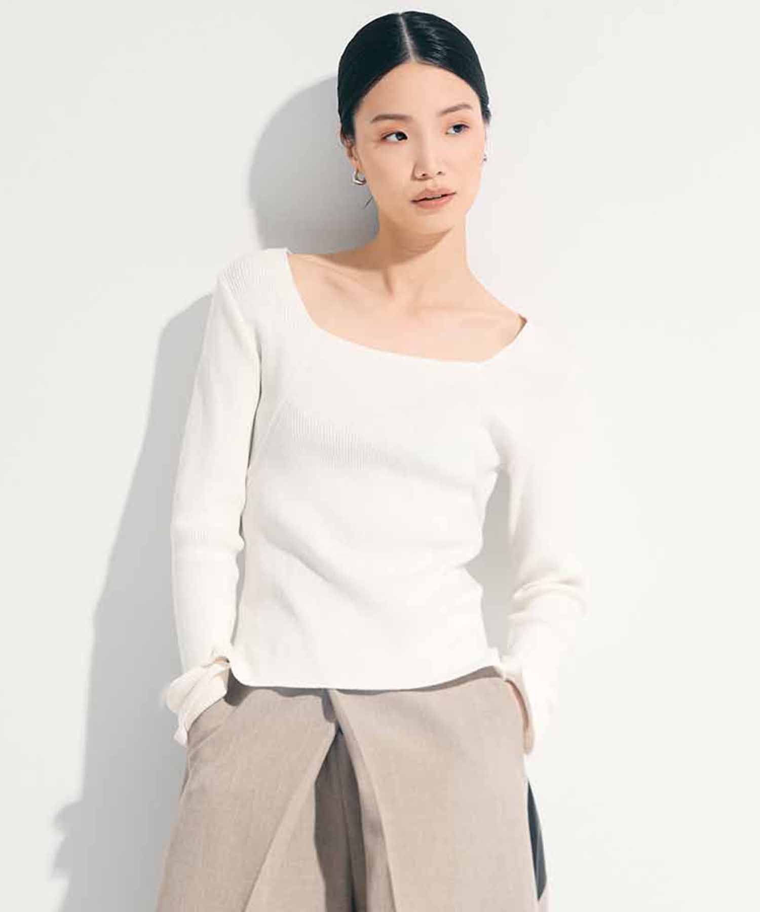 SQUARE RIB KNIT