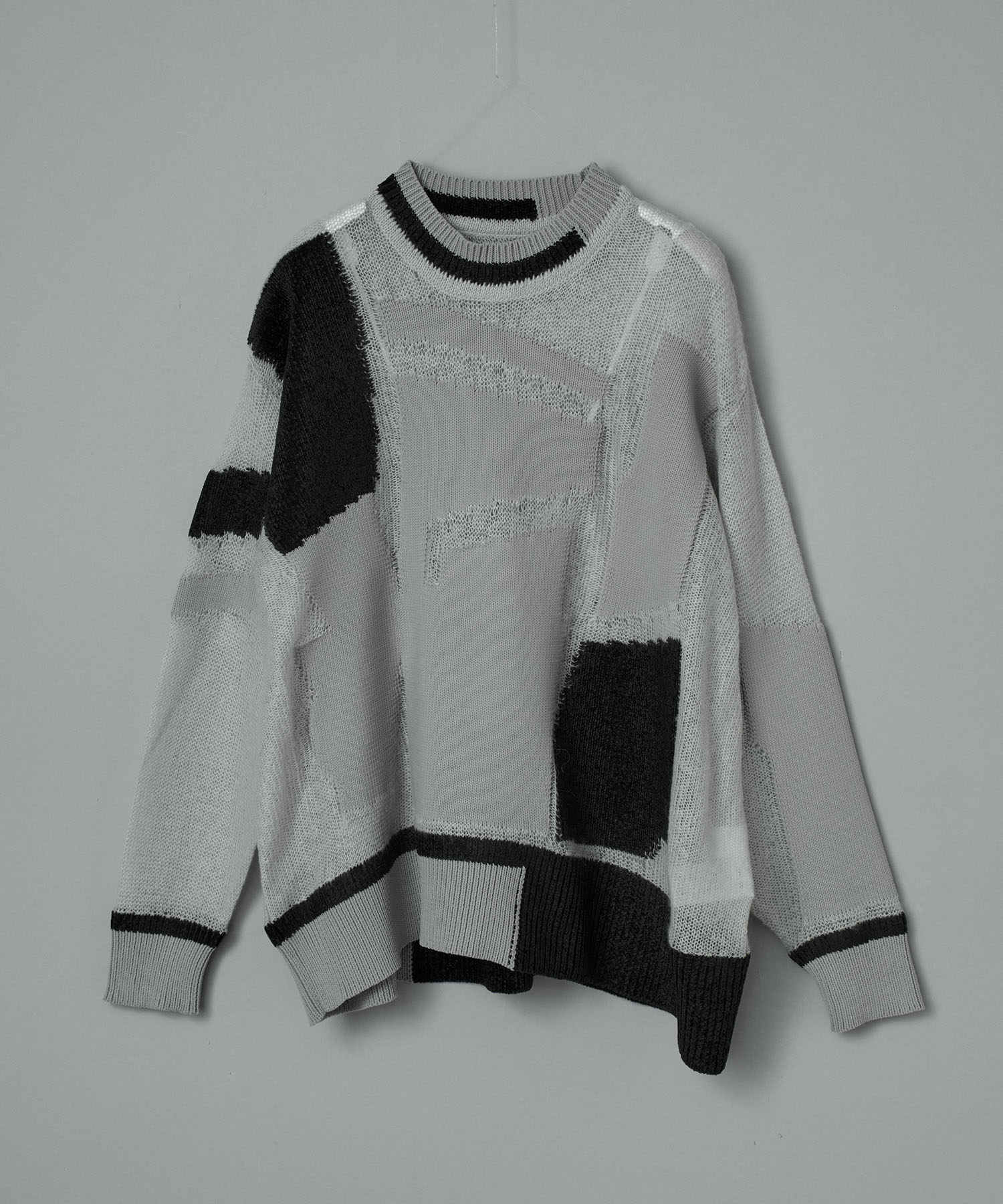 Katachi Motif Knited Top