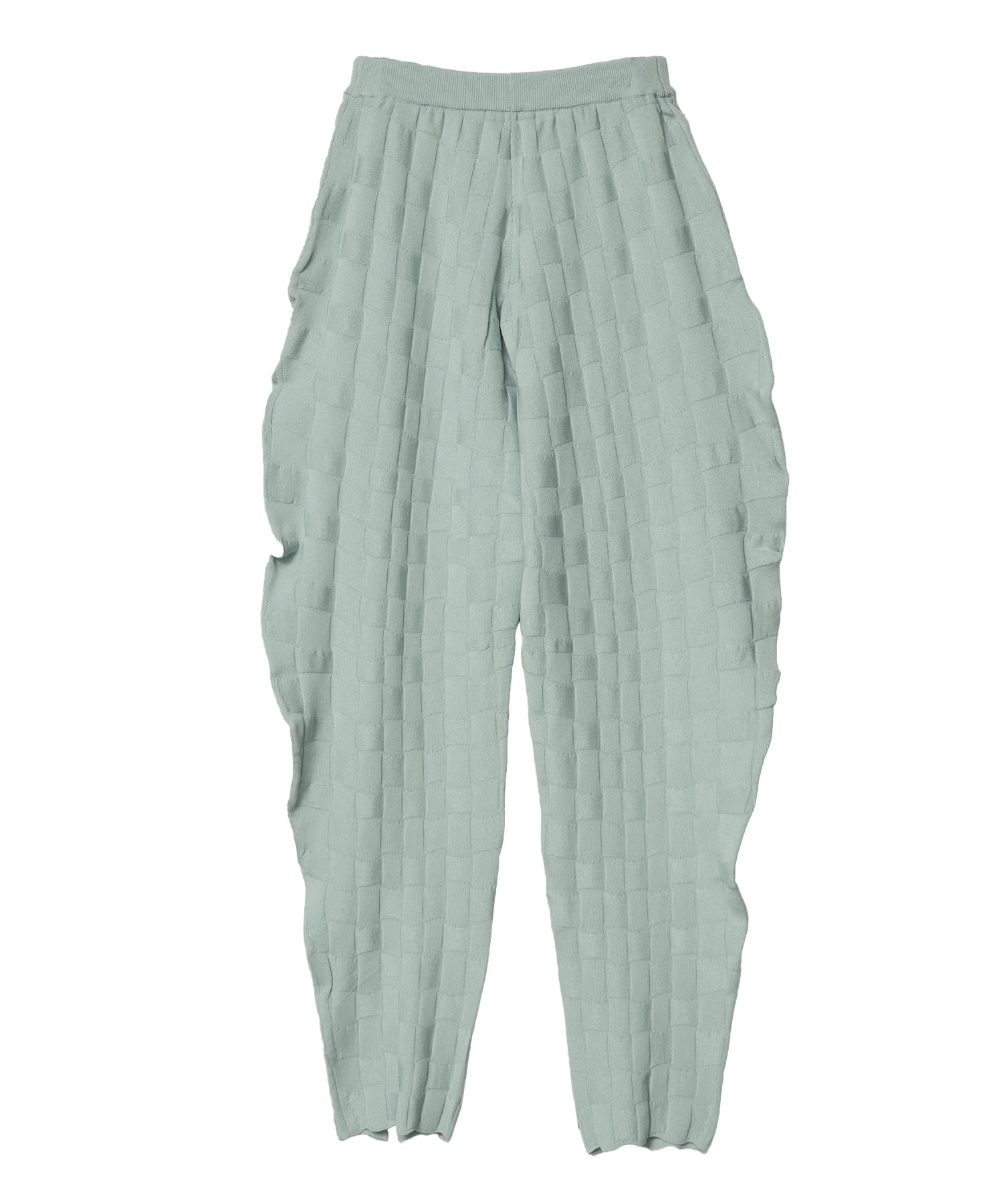 Links Stitch Knitted Trousers