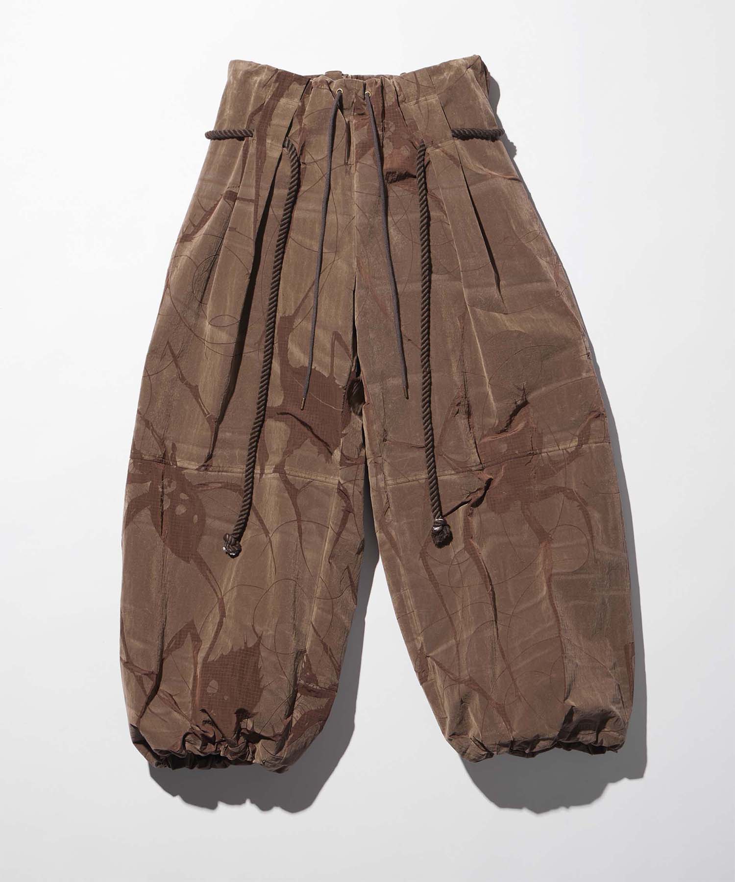 spider flocky balloon pants