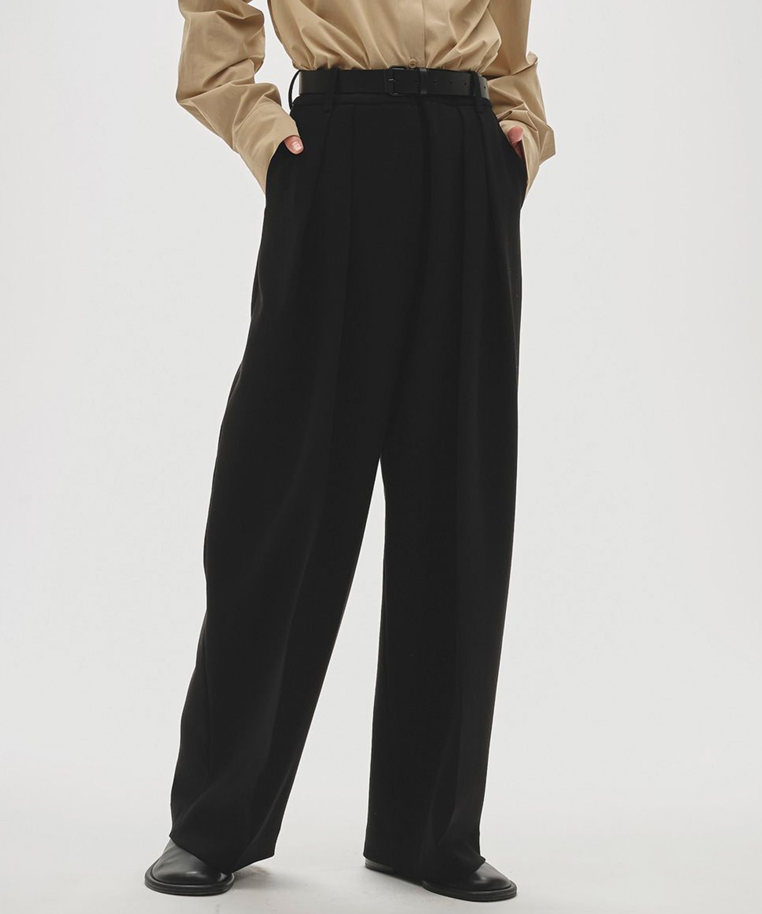 Bonding Wide Trousers