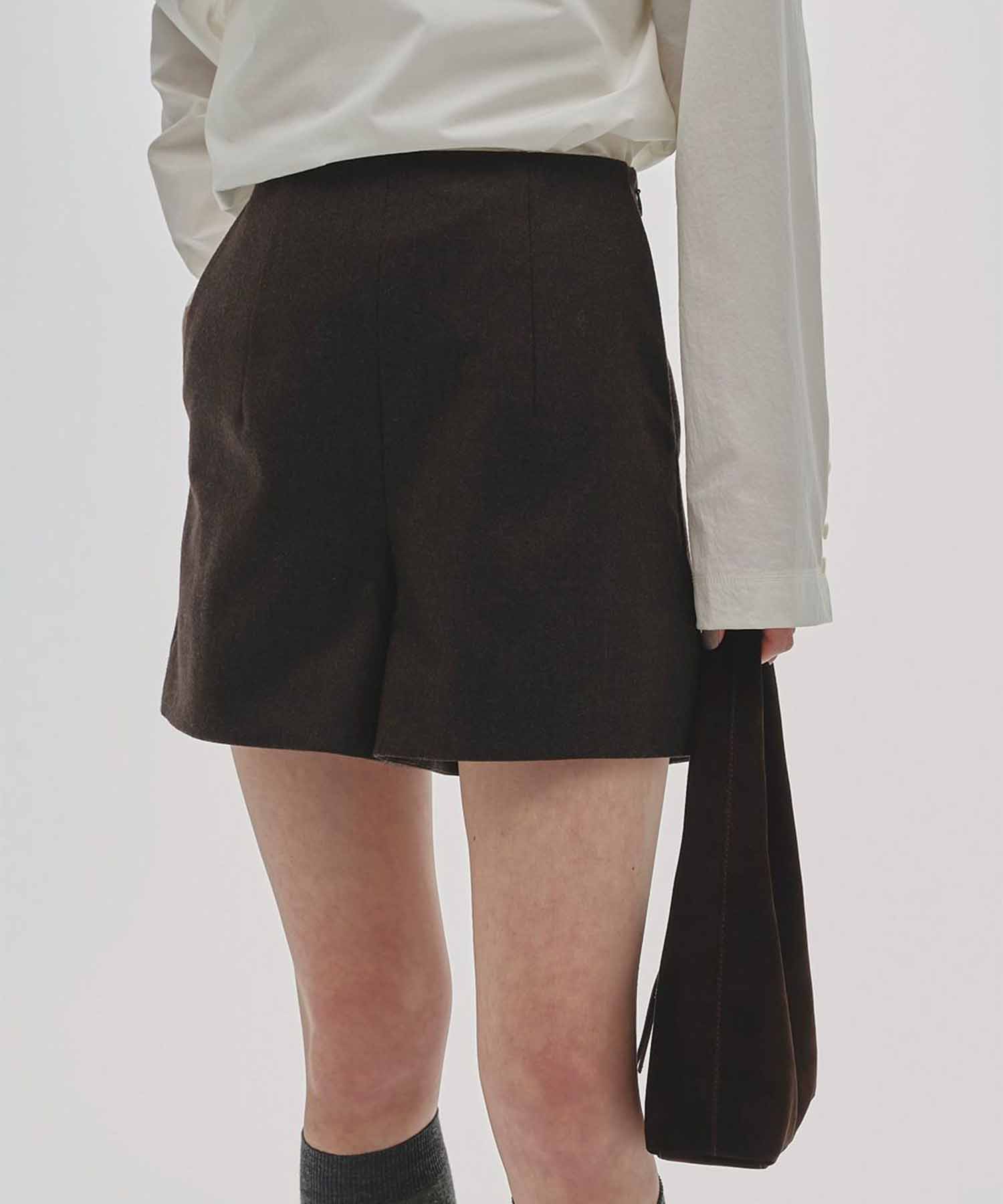 Wool Twill Shortpants