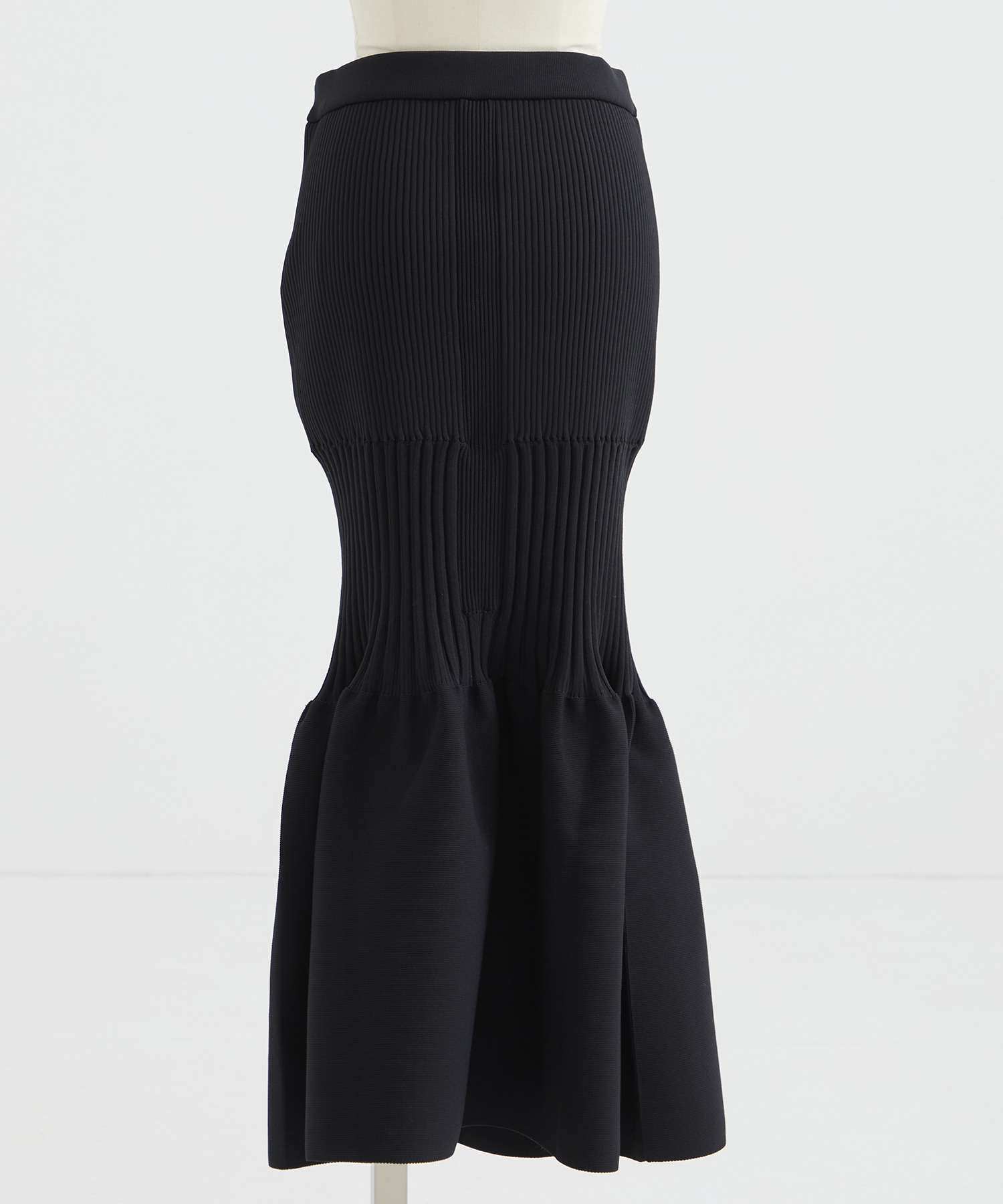 FLUTED MERMAID SKIRT