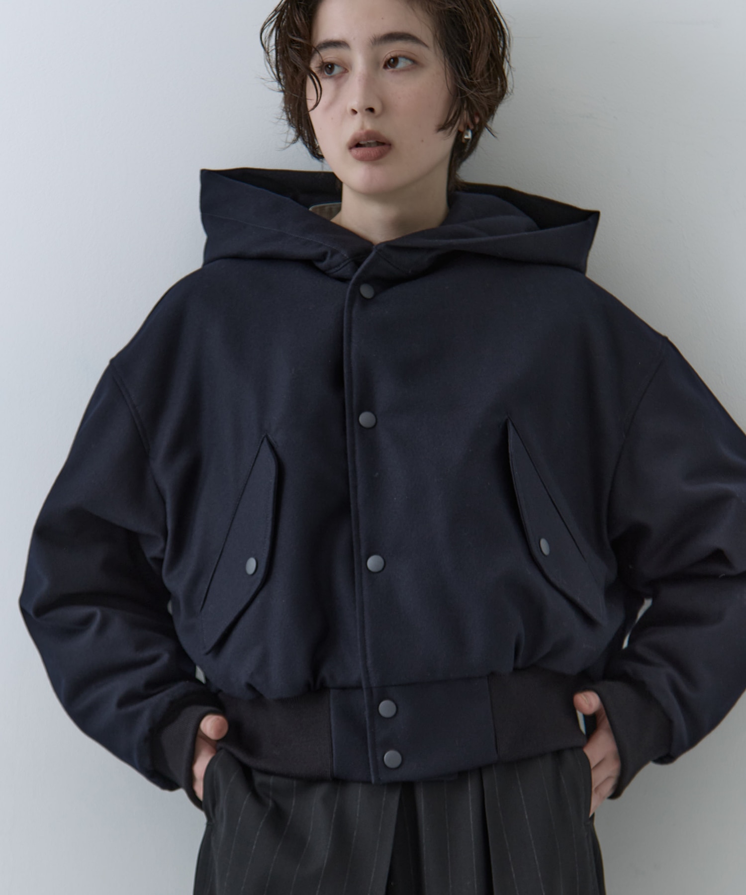 Hood Rib Blouson