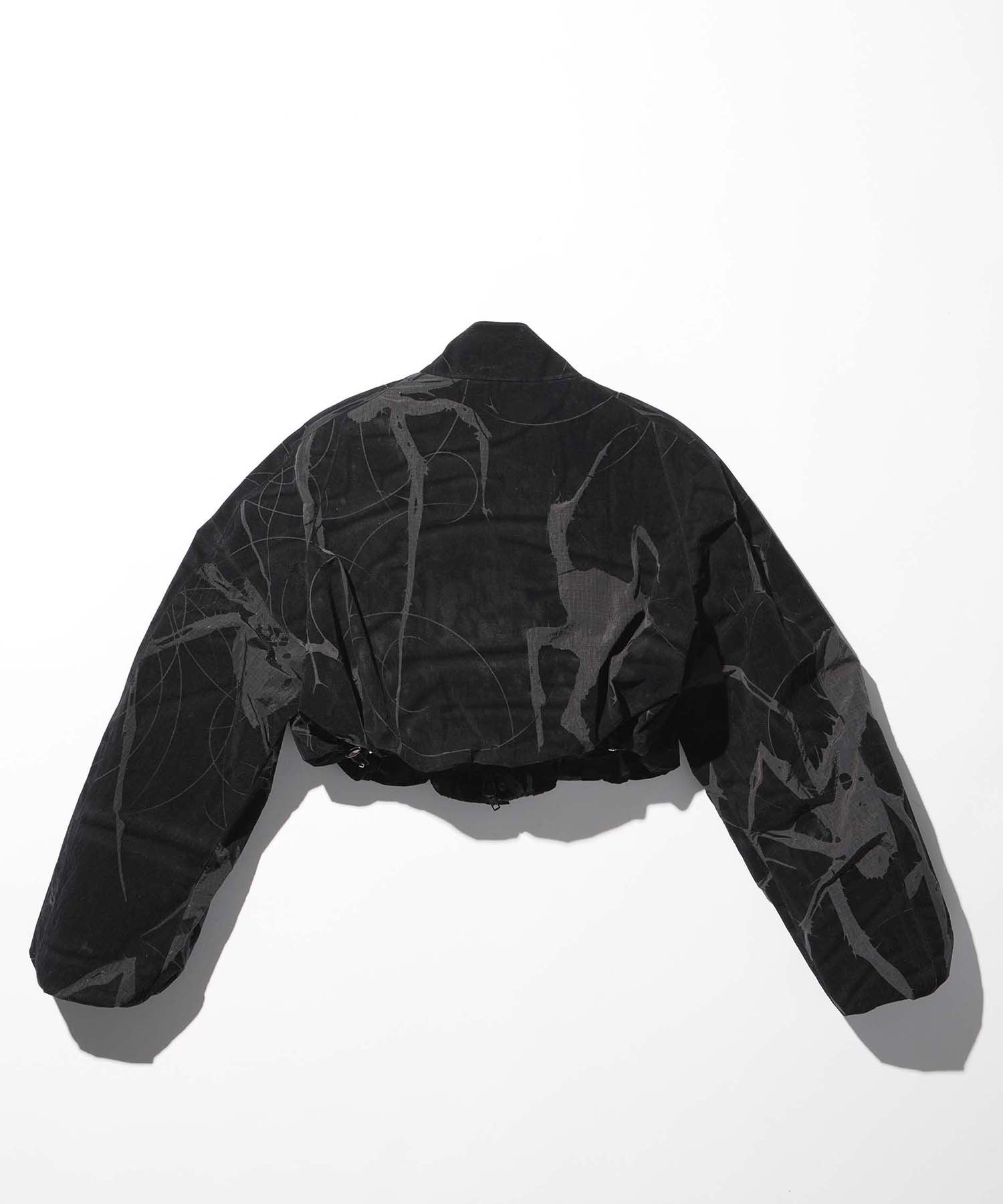 spider flocky track jacket
