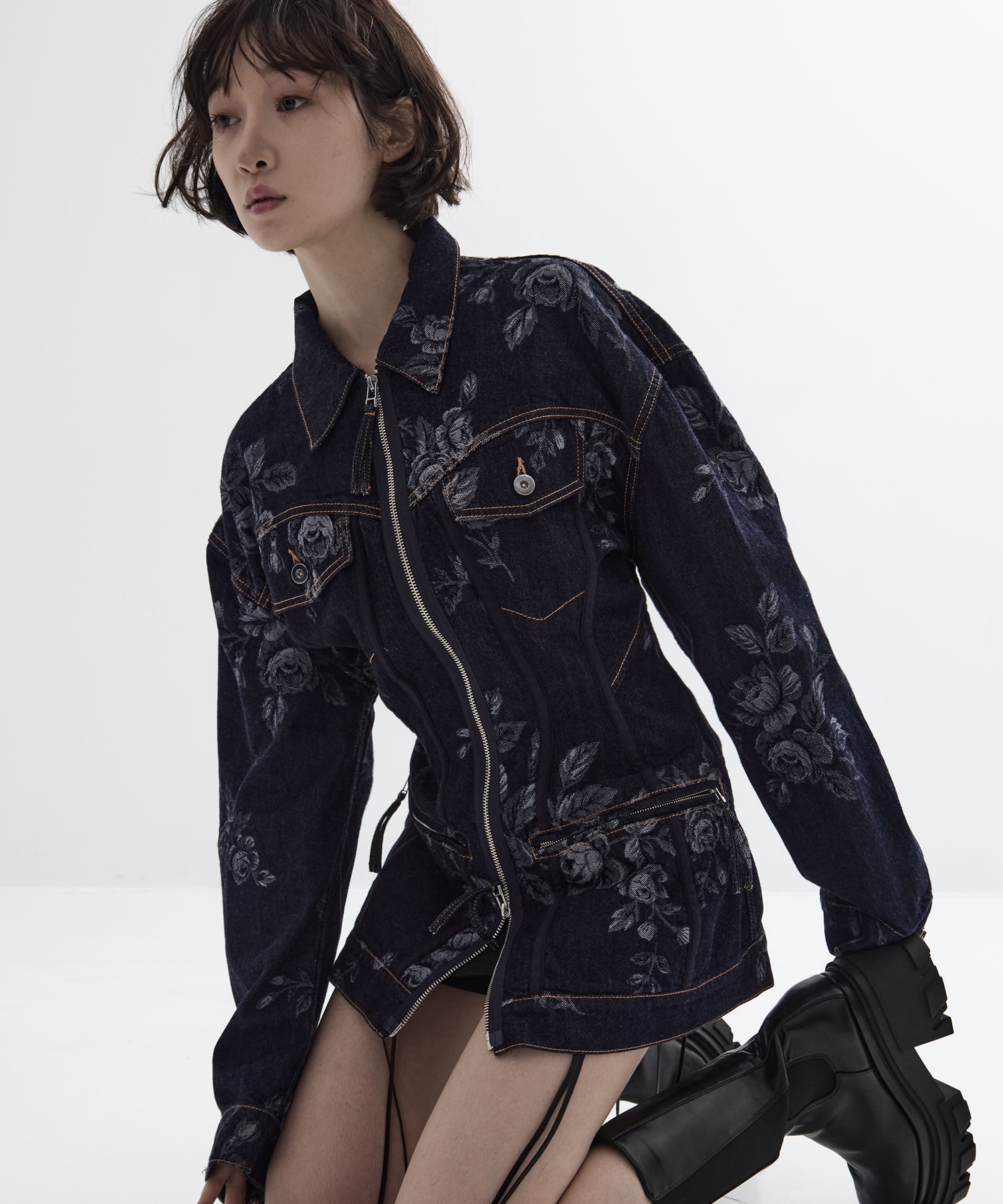 別注 ROSE DENIM JACKET