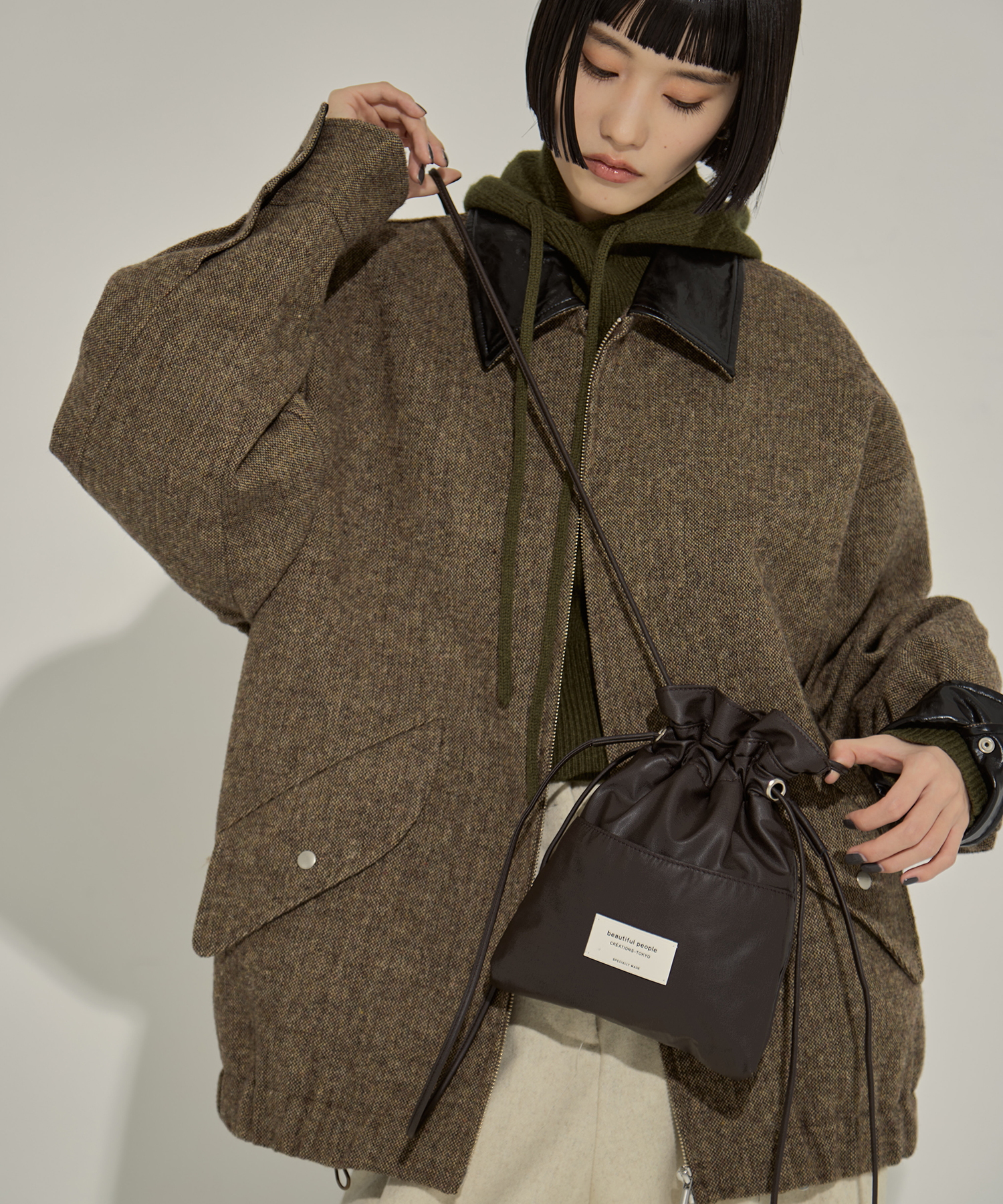 別注2wayショルダー巾着バッグ