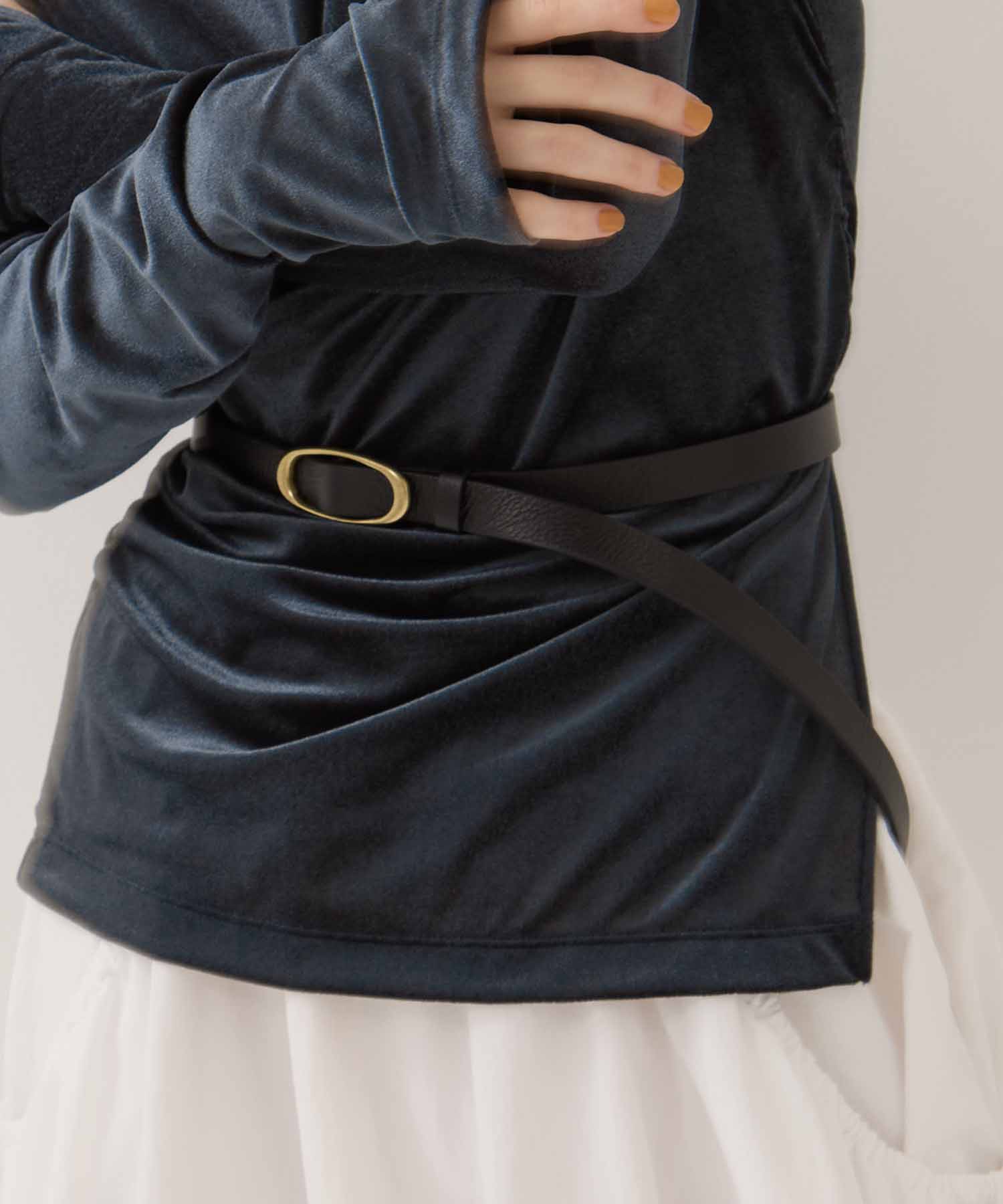 Oval Buckle Belt