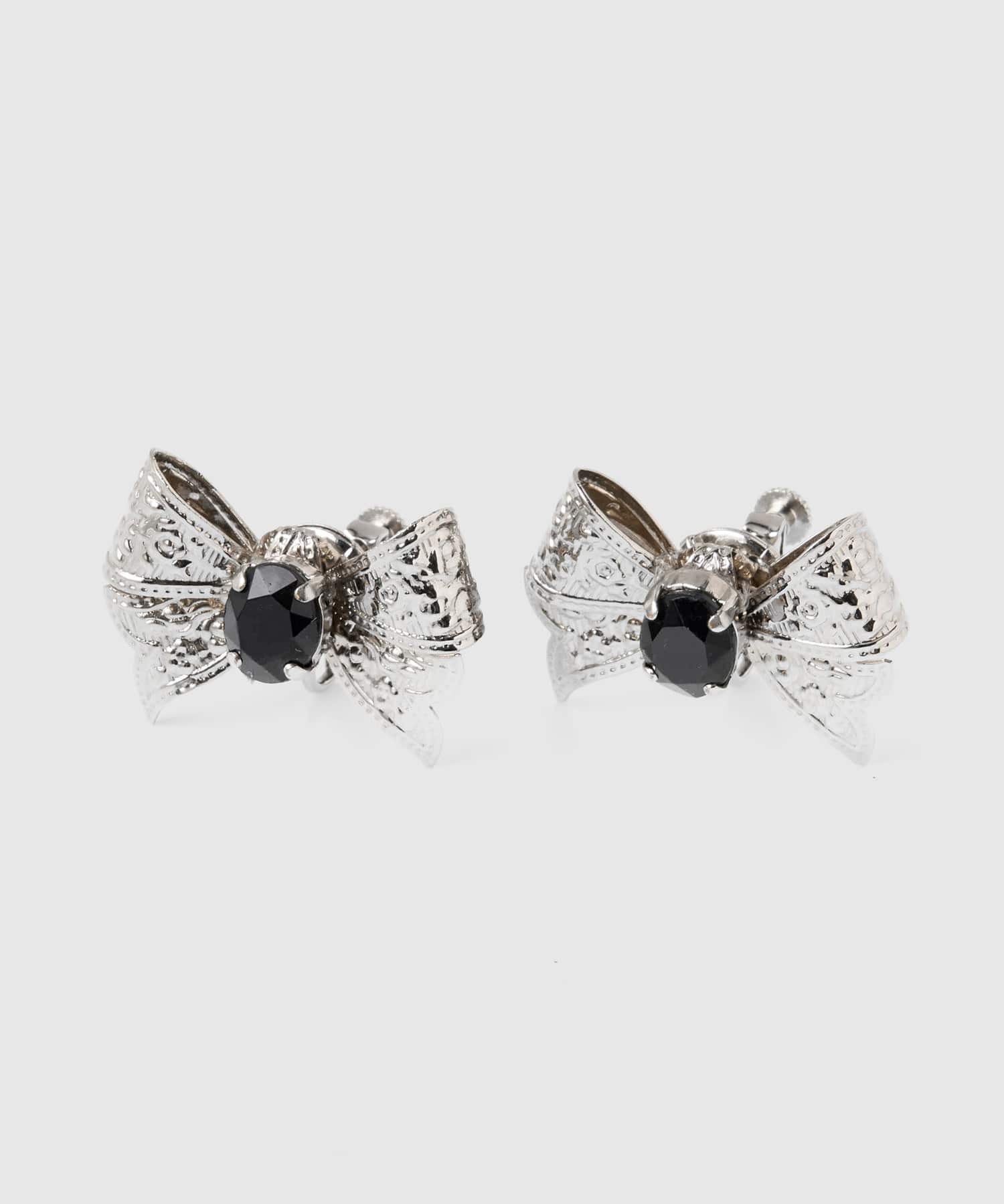 ribbon bijou earrings