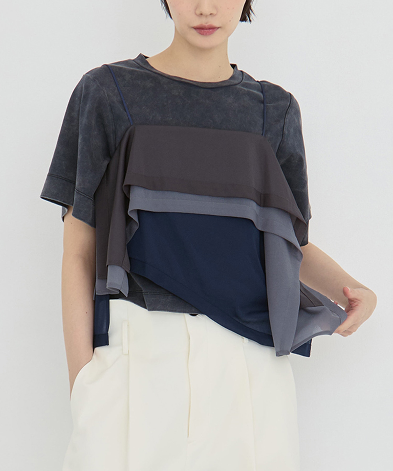 3way Camisole & Cashmere Long T