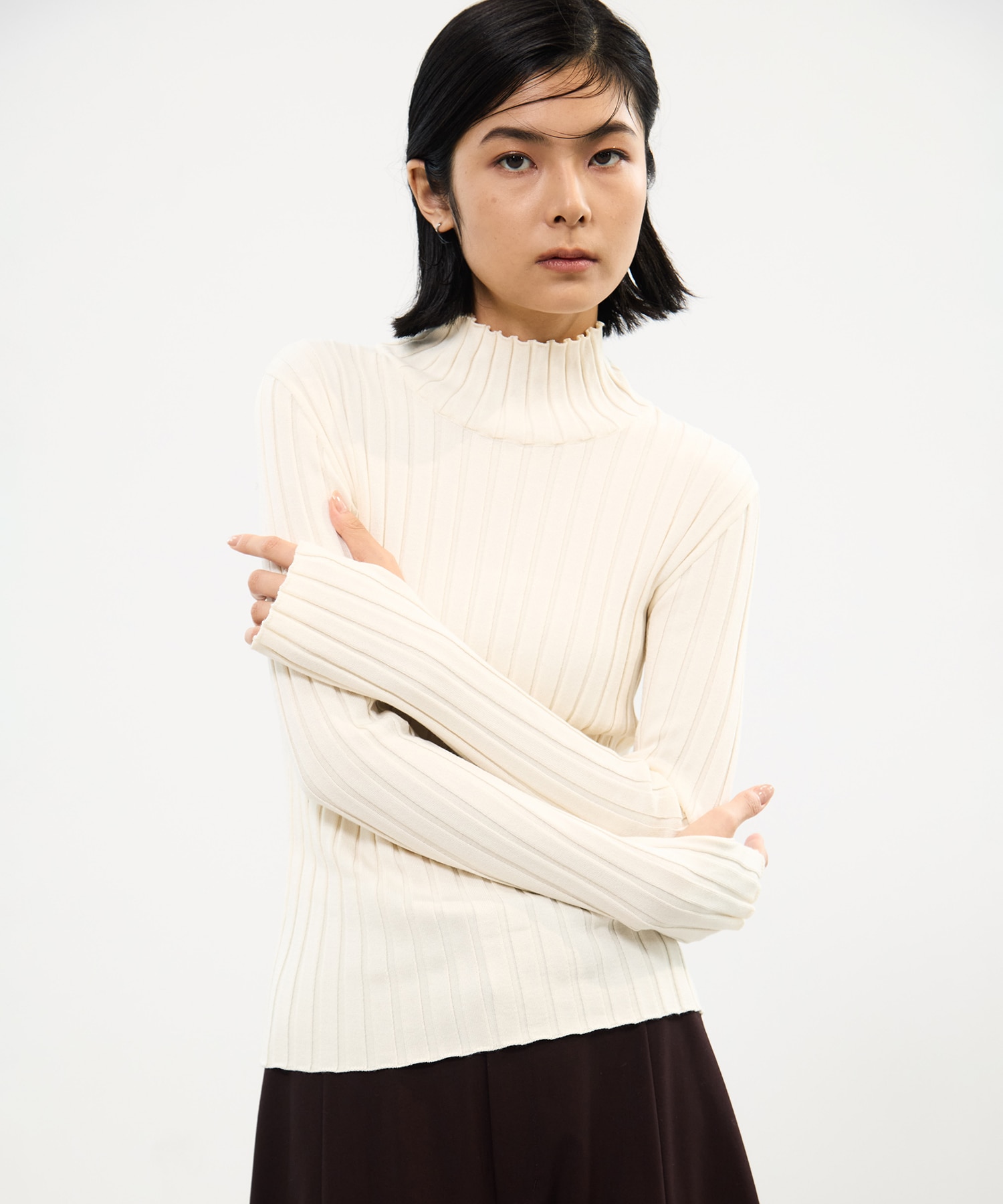 Silk Viscorse Wide Rib KT