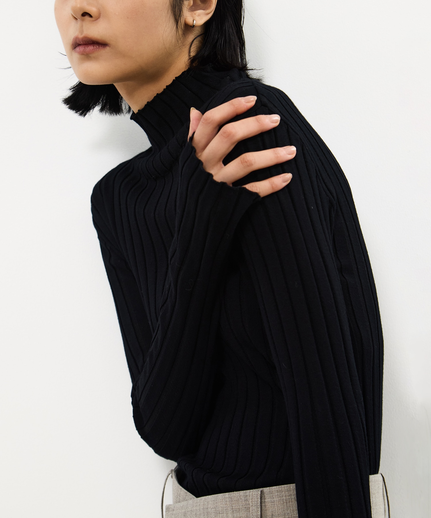 Silk Viscorse Wide Rib KT