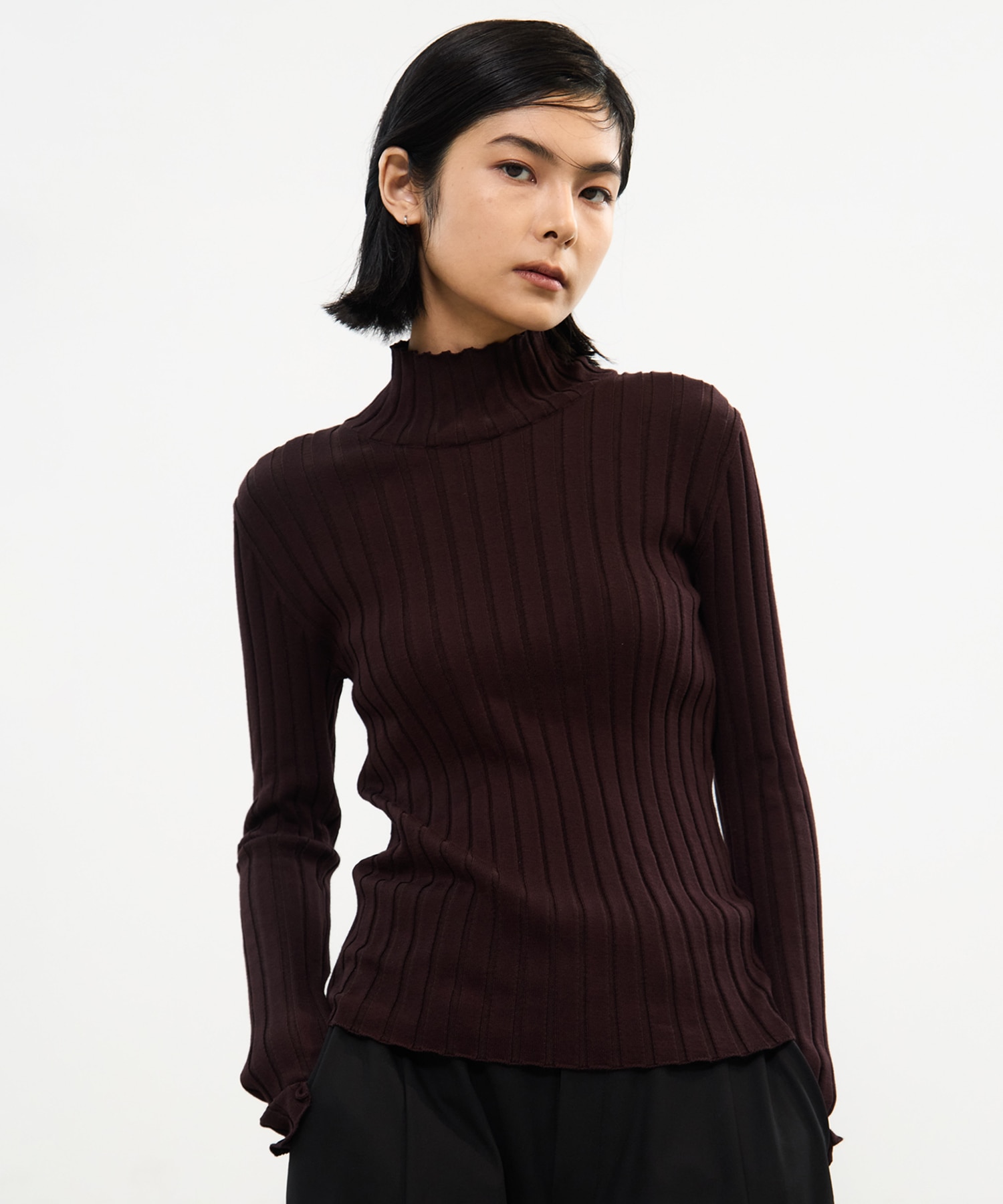 Silk Viscorse Wide Rib KT