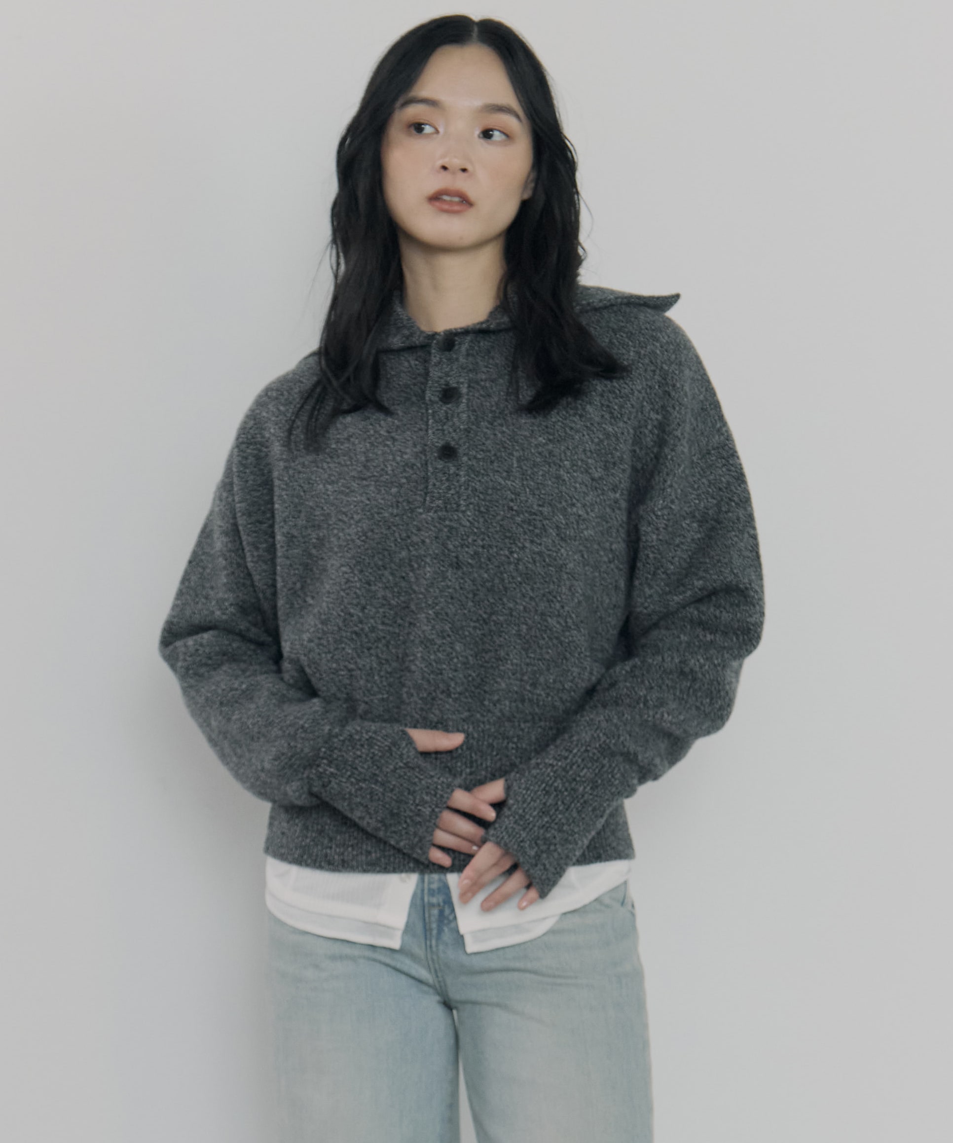 別注 SAILOR COLLAR KNIT