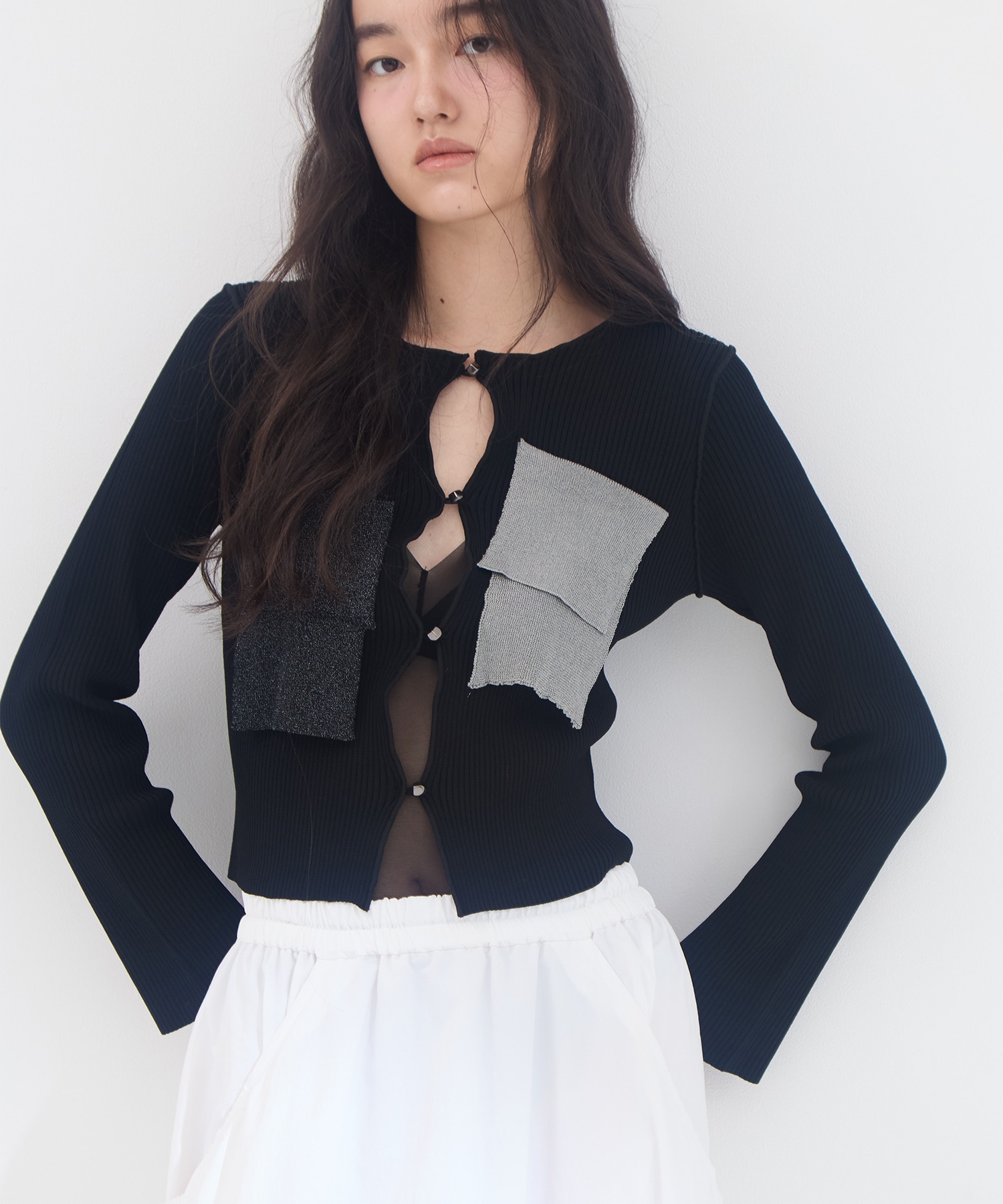 別注 RIB KNIT CARDIGAN