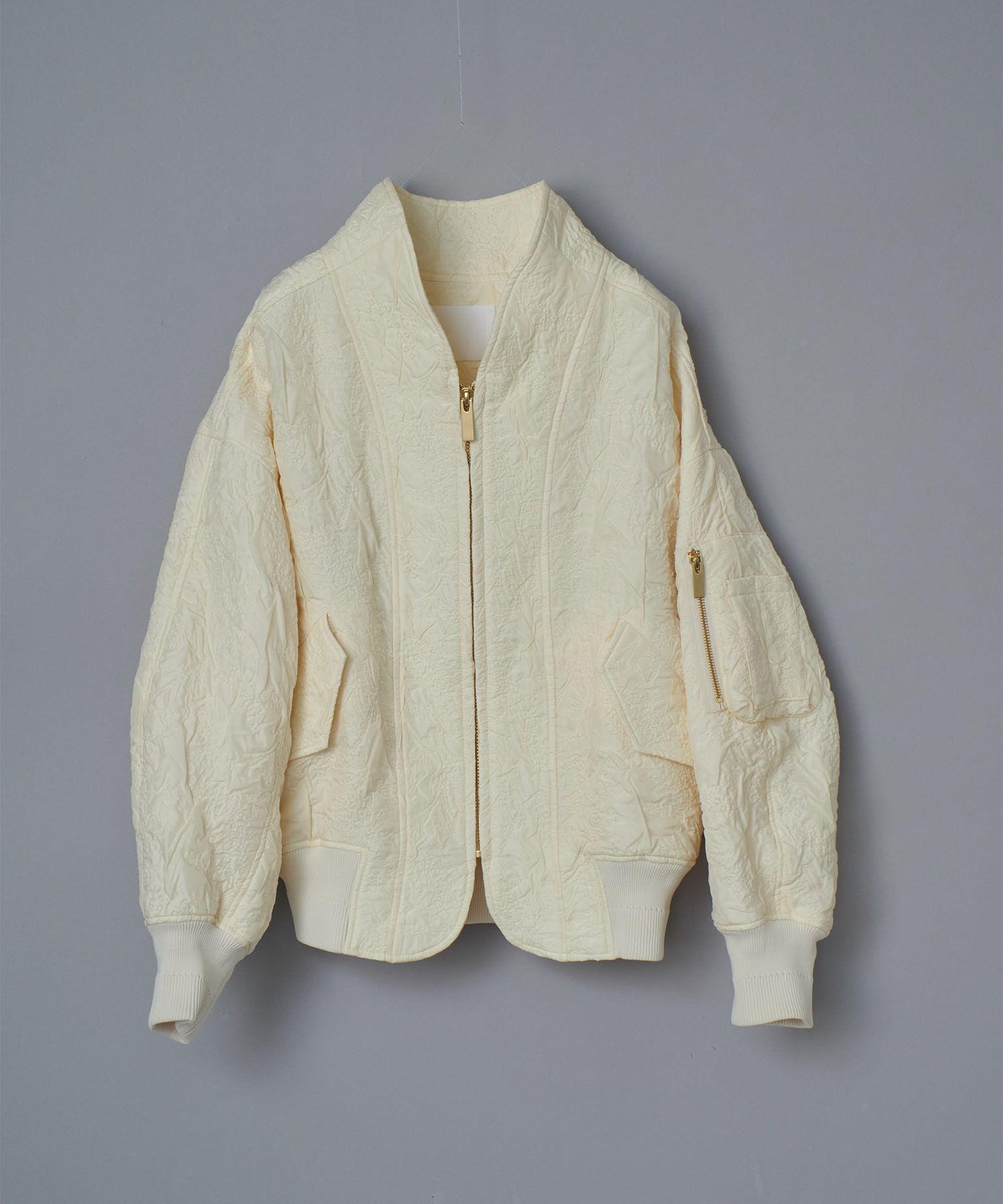 Floral Jacquard Triple Cloth Jacket