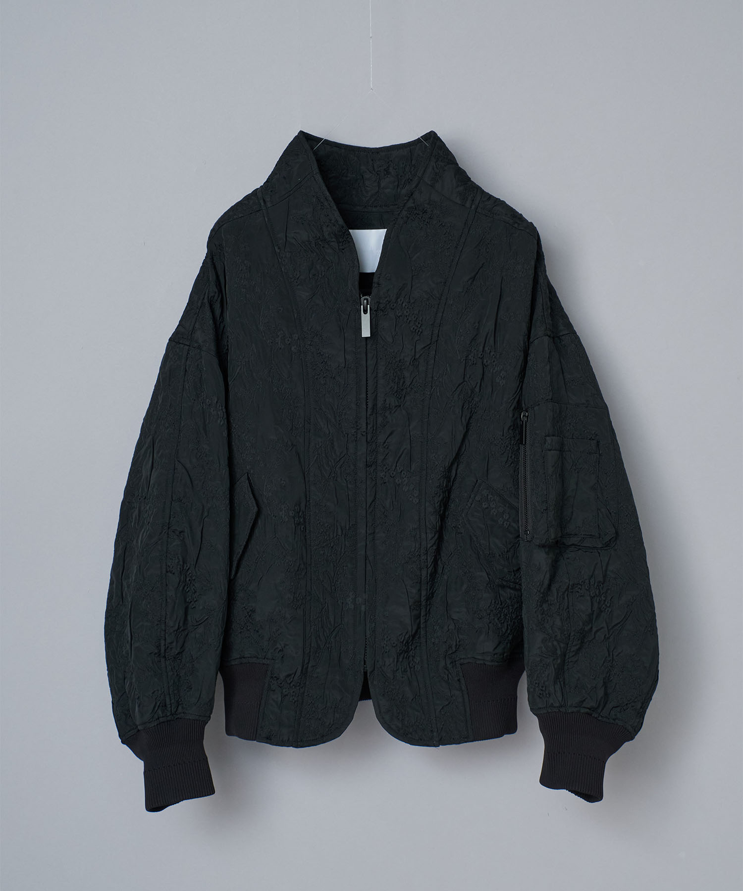 Floral Jacquard Triple Cloth Jacket