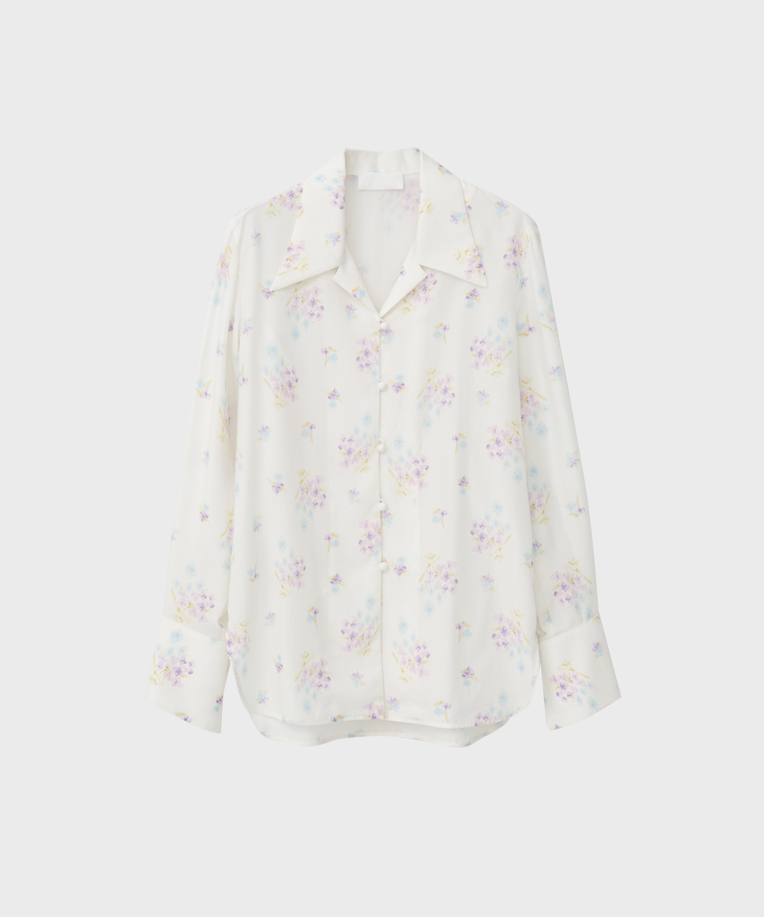 Floral Motif Printed Shirt
