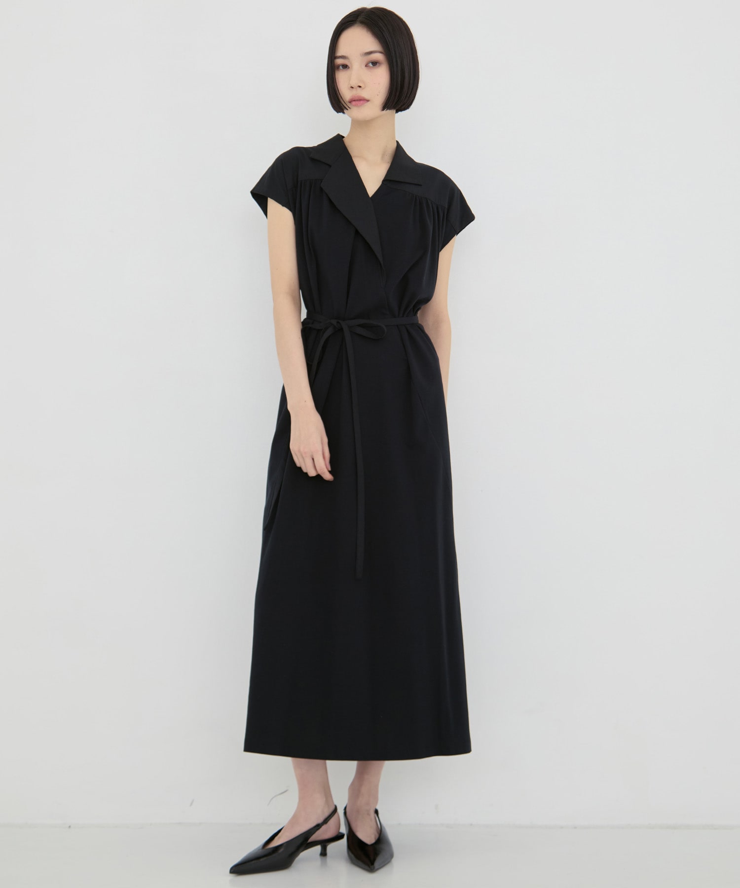 Sliva combi tex jersey dress