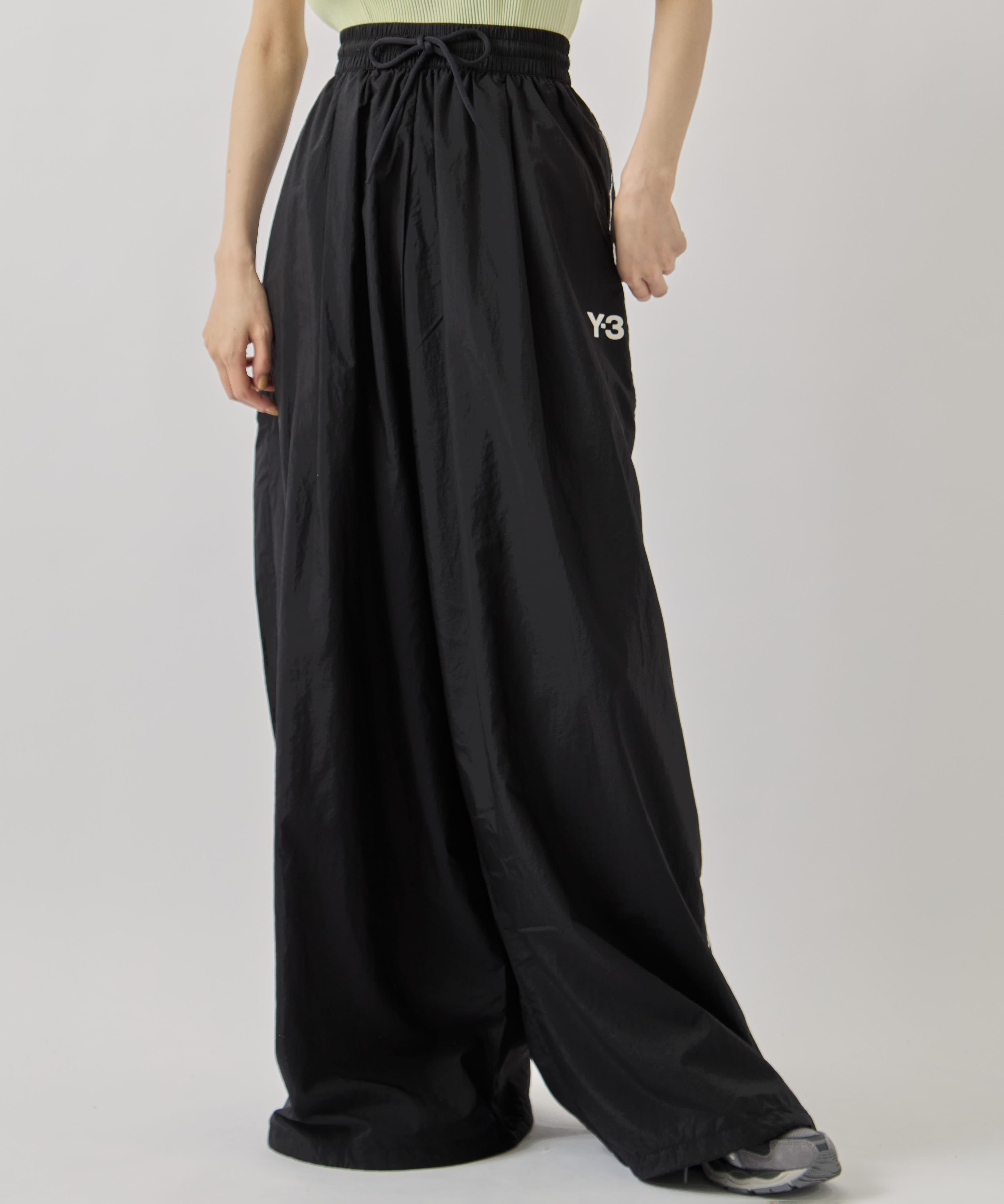 Y3-S26-0000-174/U_RE 3S WIDE PT BLACK(サイドラインワイドバル