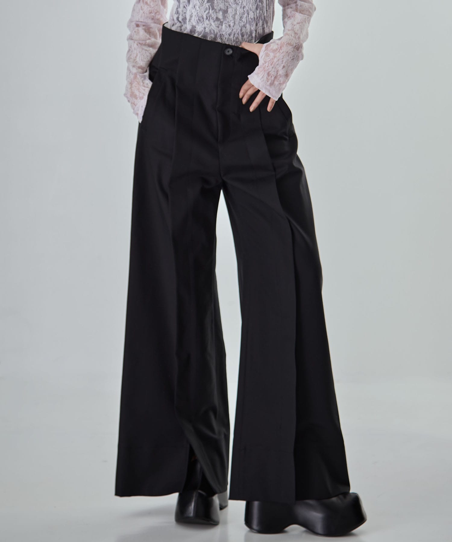 Stretch Cotton Trousers