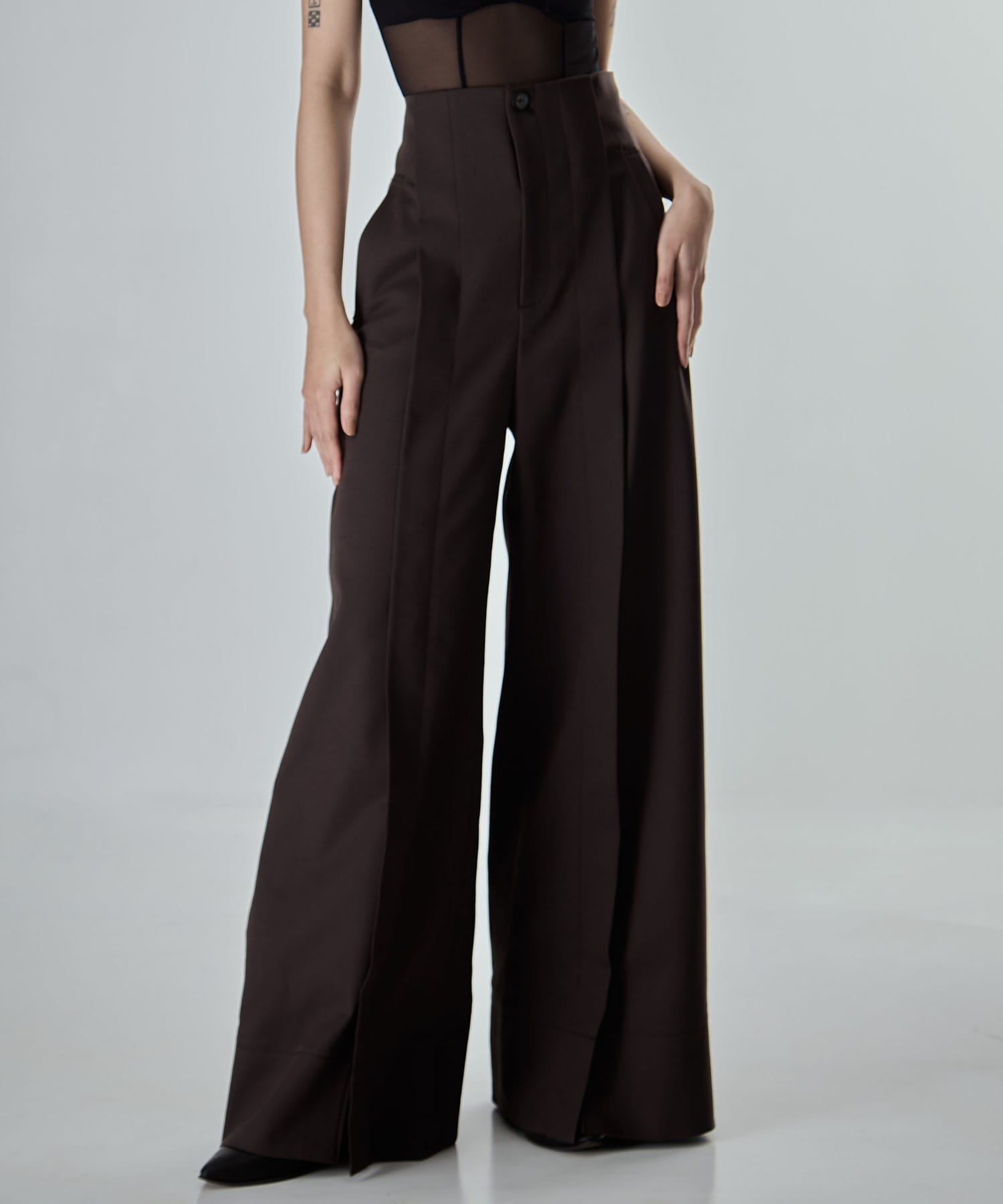 Stretch Cotton Trousers