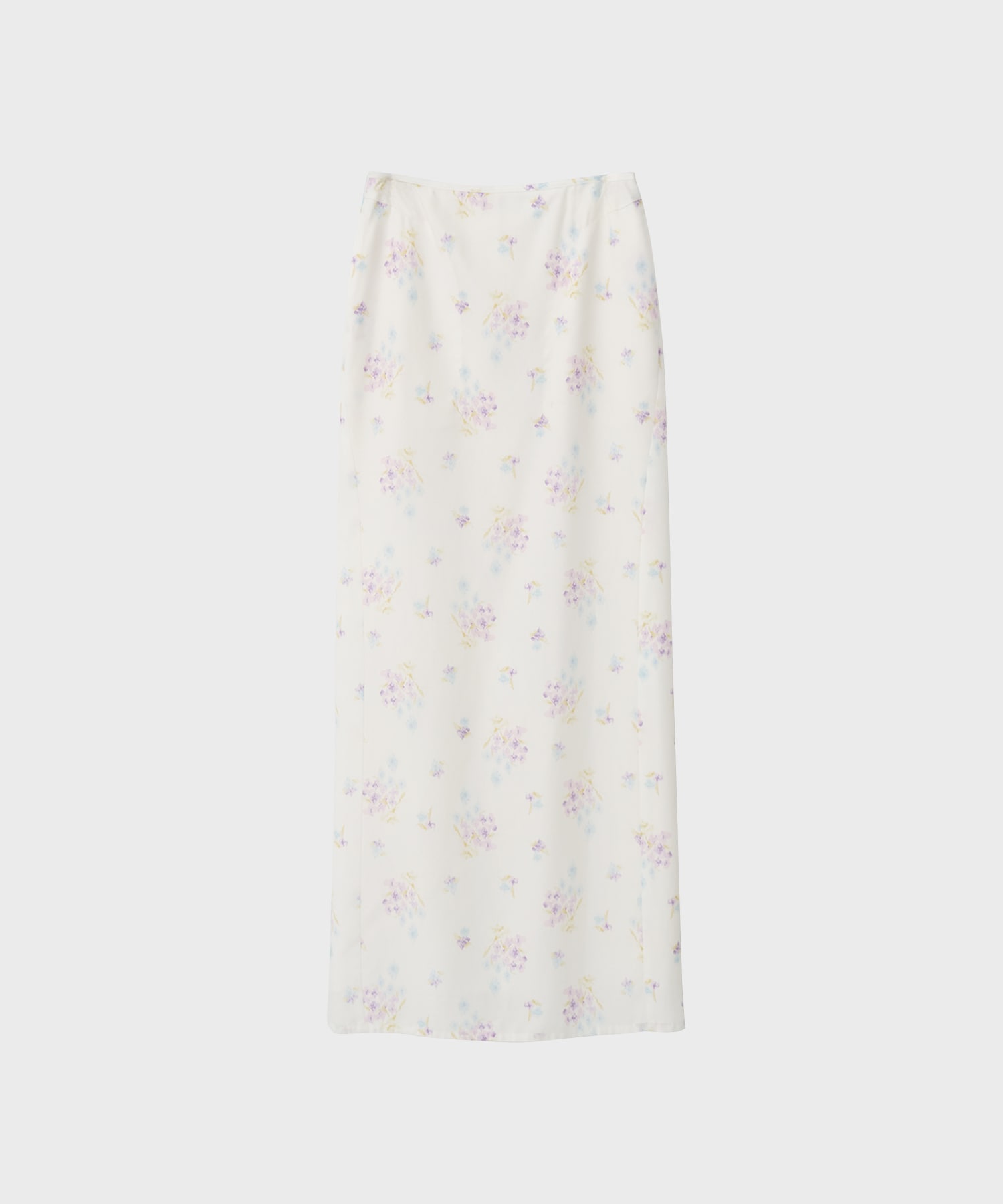 Floral Motif Printed Skirt