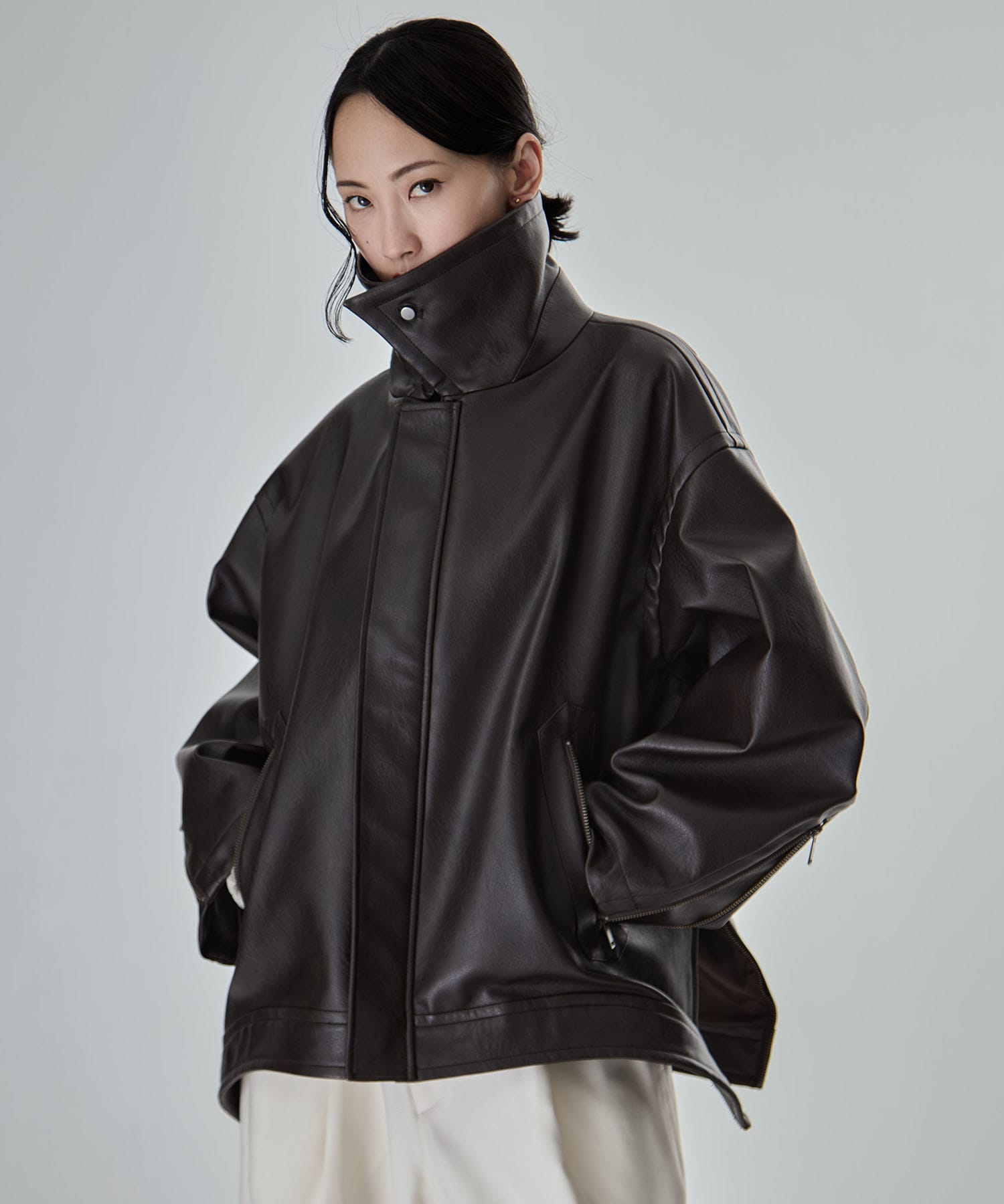 Vintage Leather Blouson