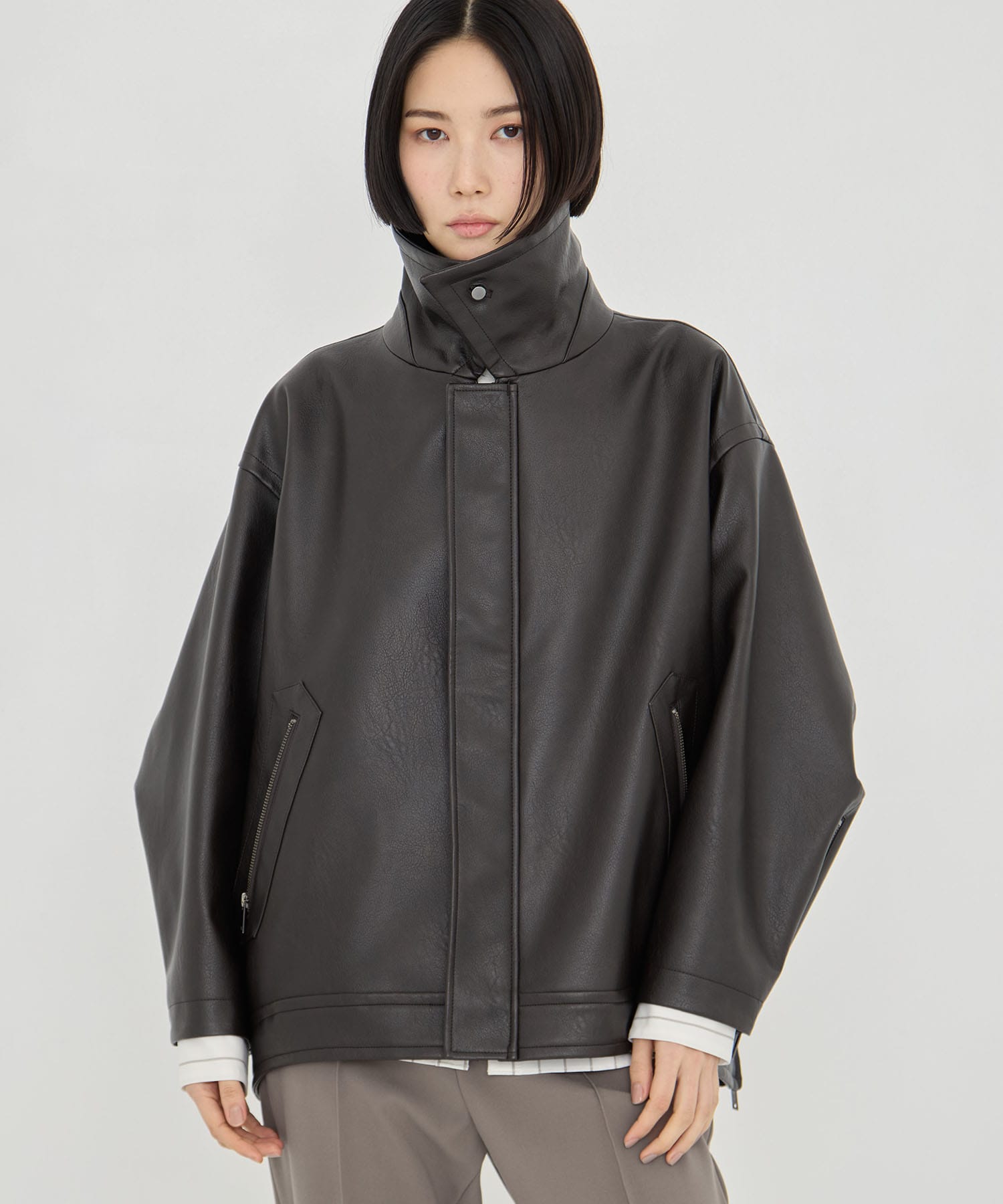 Vintage Leather Blouson