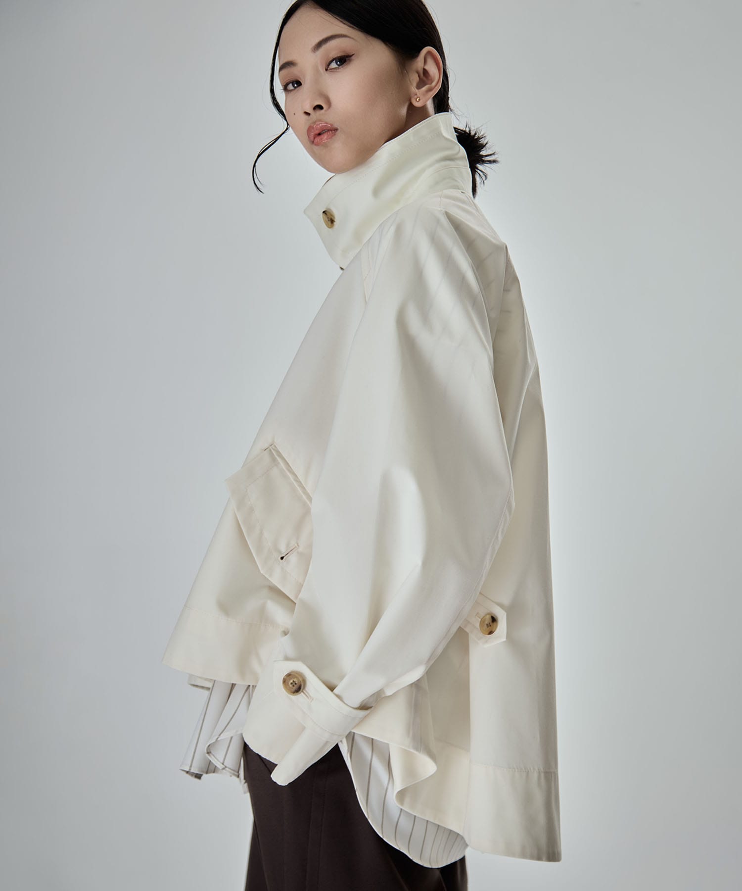 Short Balmacaan Blouson