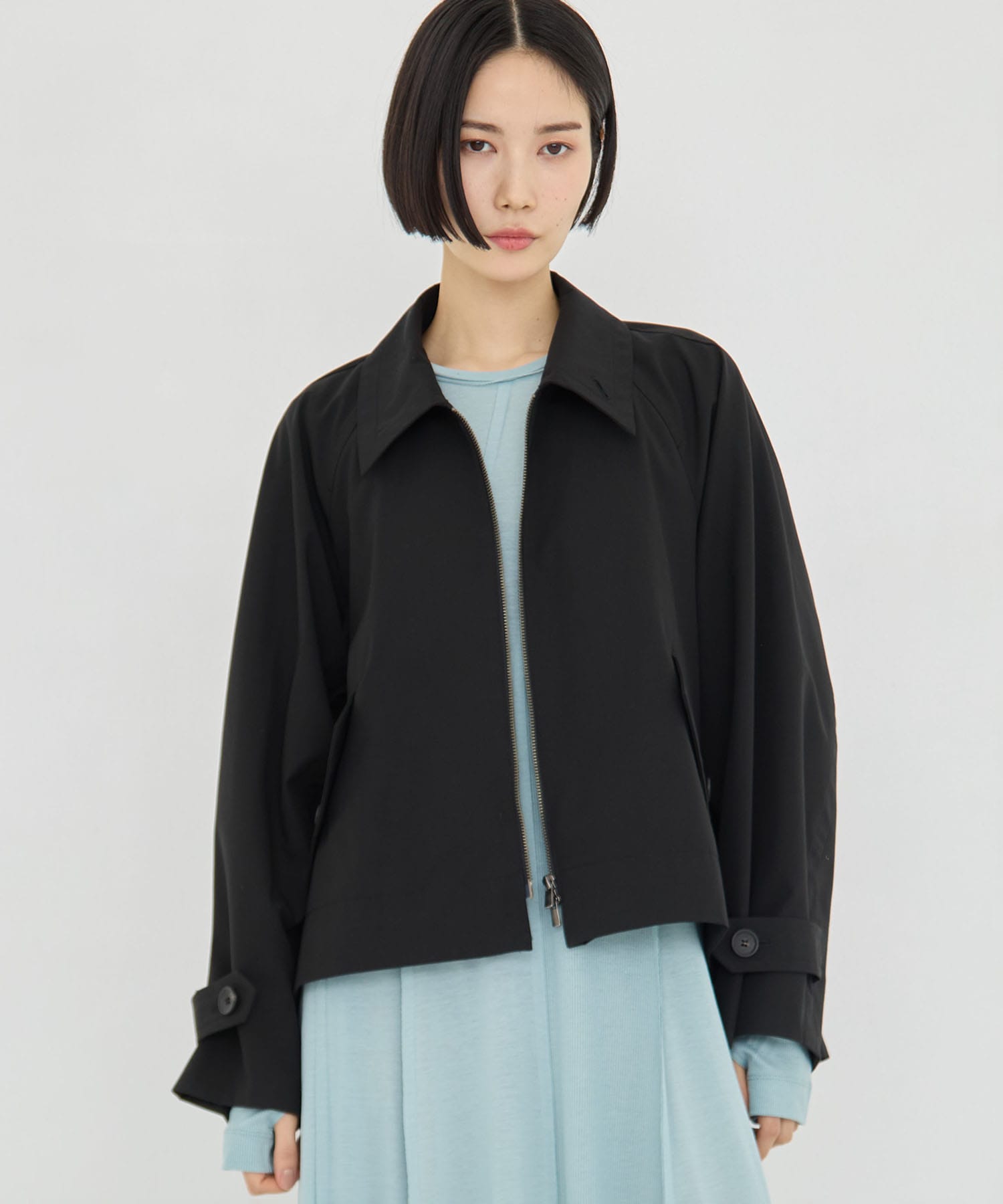 Short Balmacaan Blouson