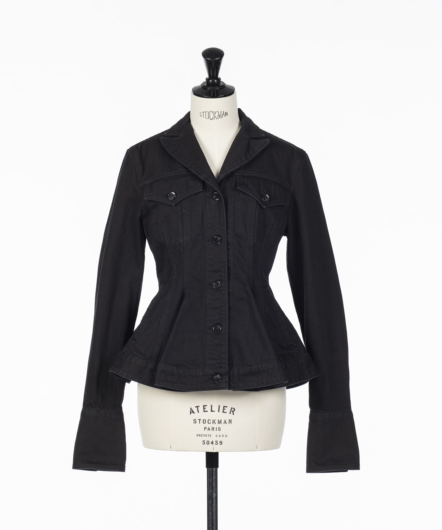 ORGANIC COTTON TAILORED DENIM JACKET